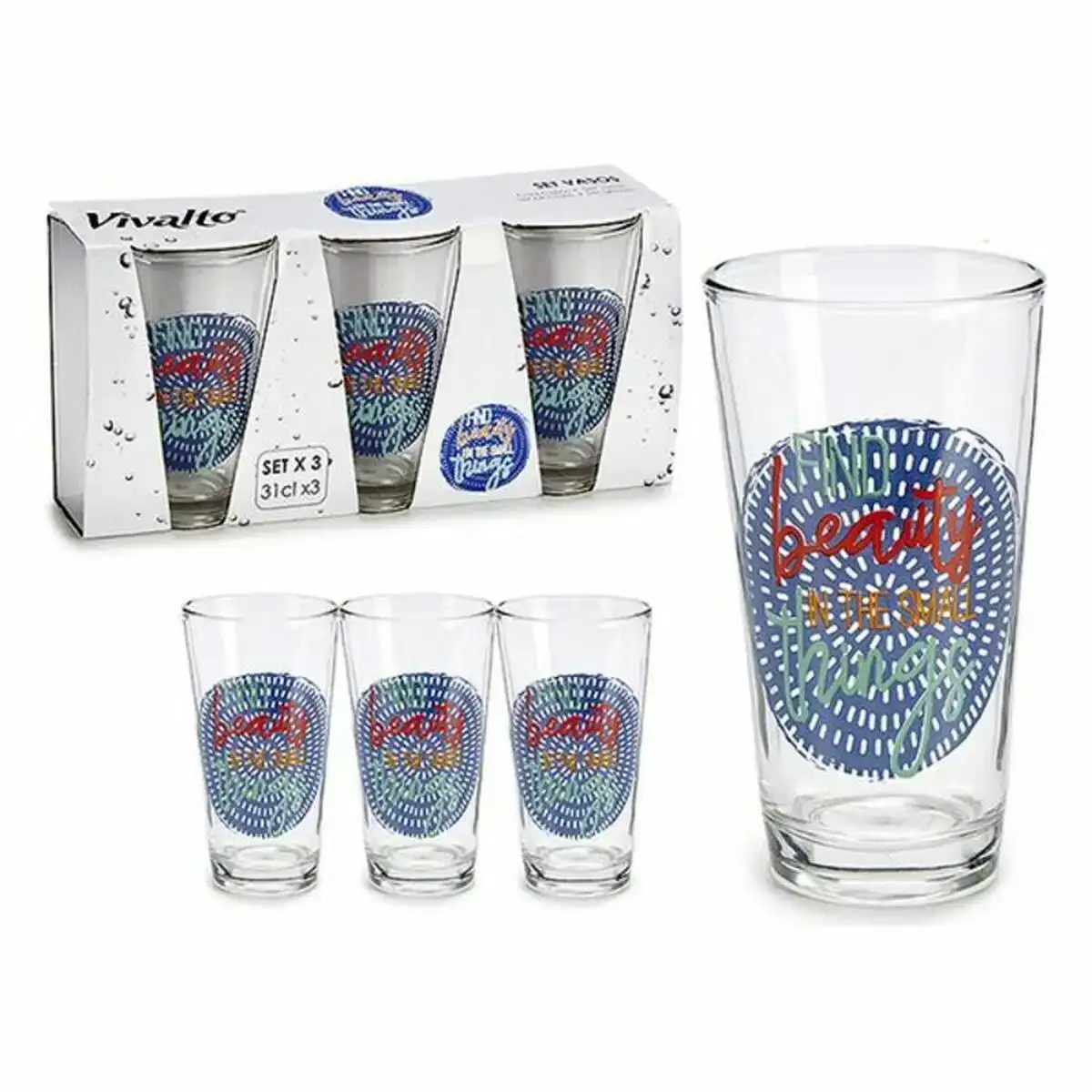 Set de verres 44481_7507. Bienvenue chez DIAYTAR COTE D'IVOIRE - Où le Shopping Devient un Voyage. Explorez notre plateforme pour dénicher des produits uniques, racontant l'histoire et l'âme du Côte d'Ivoire.