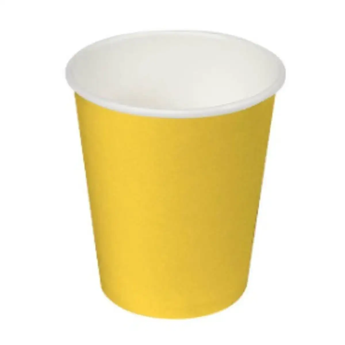 Set de verres algon carton produits a usage unique 200 ml jaune 24 unites_9853. DIAYTAR COTE D'IVOIRE - L'Essence de la Tradition et de la Modernité réunies. Explorez notre plateforme en ligne pour trouver des produits authentiques du Côte d'Ivoire, tout en découvrant les dernières tendances du monde moderne.