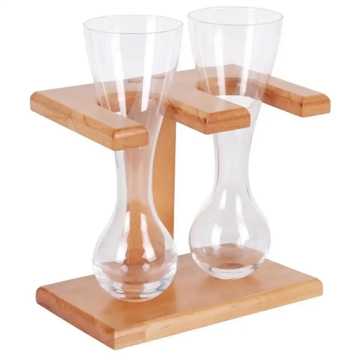 Set de verres b898043 2 uds avec support 20 x 13 5 x 24 cm _6241. DIAYTAR COTE D'IVOIRE - Où Choisir Devient un Acte de Découverte. Découvrez notre gamme et choisissez des produits qui éveillent votre curiosité et élargissent vos horizons.
