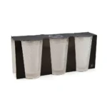 Set de verres bidasoa onix transparent verre 350 ml 3 unites _4145. DIAYTAR COTE D'IVOIRE - L'Art de Vivre le Shopping Authentique. Découvrez notre boutique en ligne et trouvez des produits qui célèbrent la culture et l'héritage du Côte d'Ivoire.