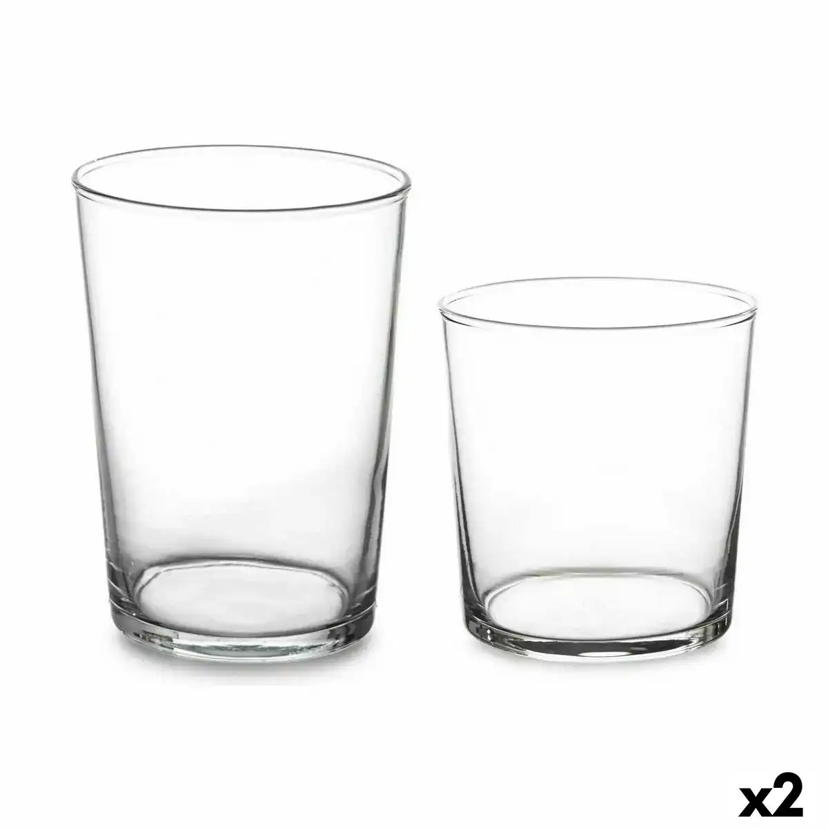 Set de verres bistro transparent verre 380 ml 2 unites 510 ml _7078. DIAYTAR COTE D'IVOIRE - Votre Boutique en Ligne, Votre Histoire. Explorez notre sélection et découvrez des produits qui reflètent votre parcours et vos aspirations, un achat à la fois.