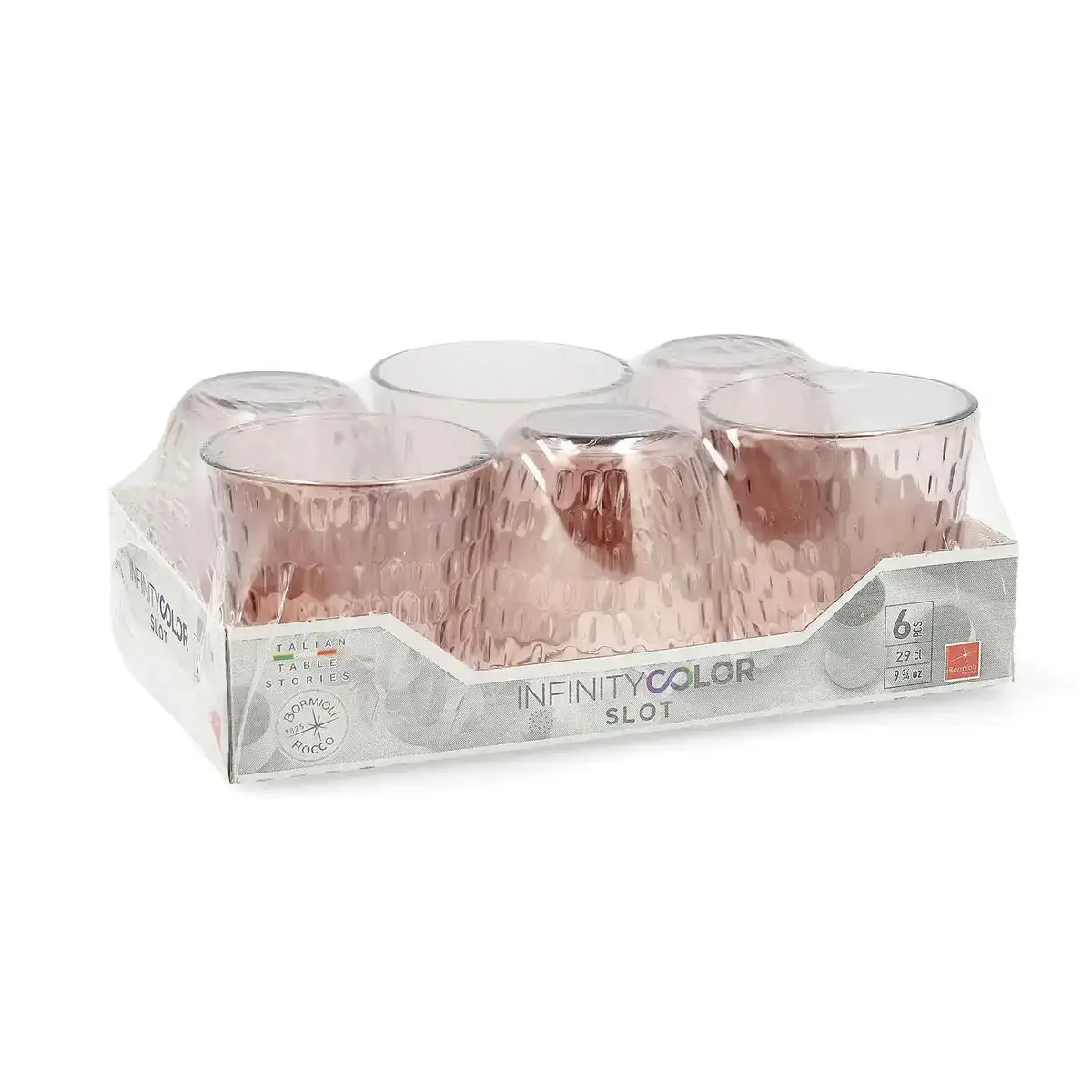 Set de verres bormioli rocco slot lila 6 unites avec relief verre 290 ml_8250. DIAYTAR COTE D'IVOIRE - Où la Tradition Renouvelée Rencontre l'Innovation. Explorez notre gamme de produits qui fusionnent l'héritage culturel avec les besoins contemporains.