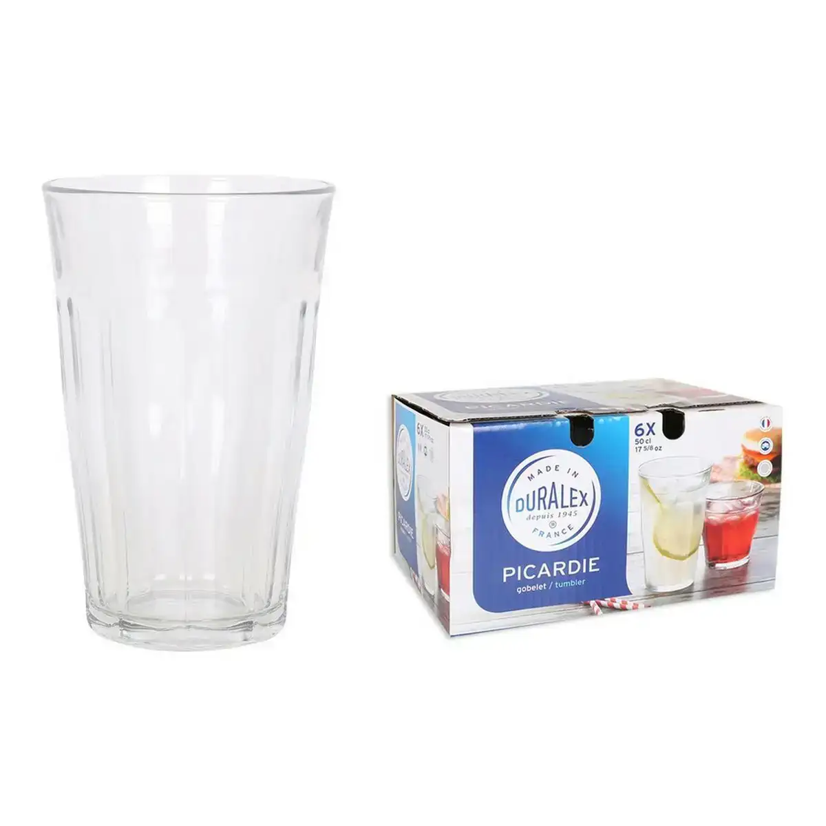 Set de verres duralex 1030ab06 6 verre_1457. Entrez dans l'Univers de DIAYTAR COTE D'IVOIRE - Où Chaque Produit a une Signification. Explorez notre gamme diversifiée et découvrez des articles qui résonnent avec votre vie.