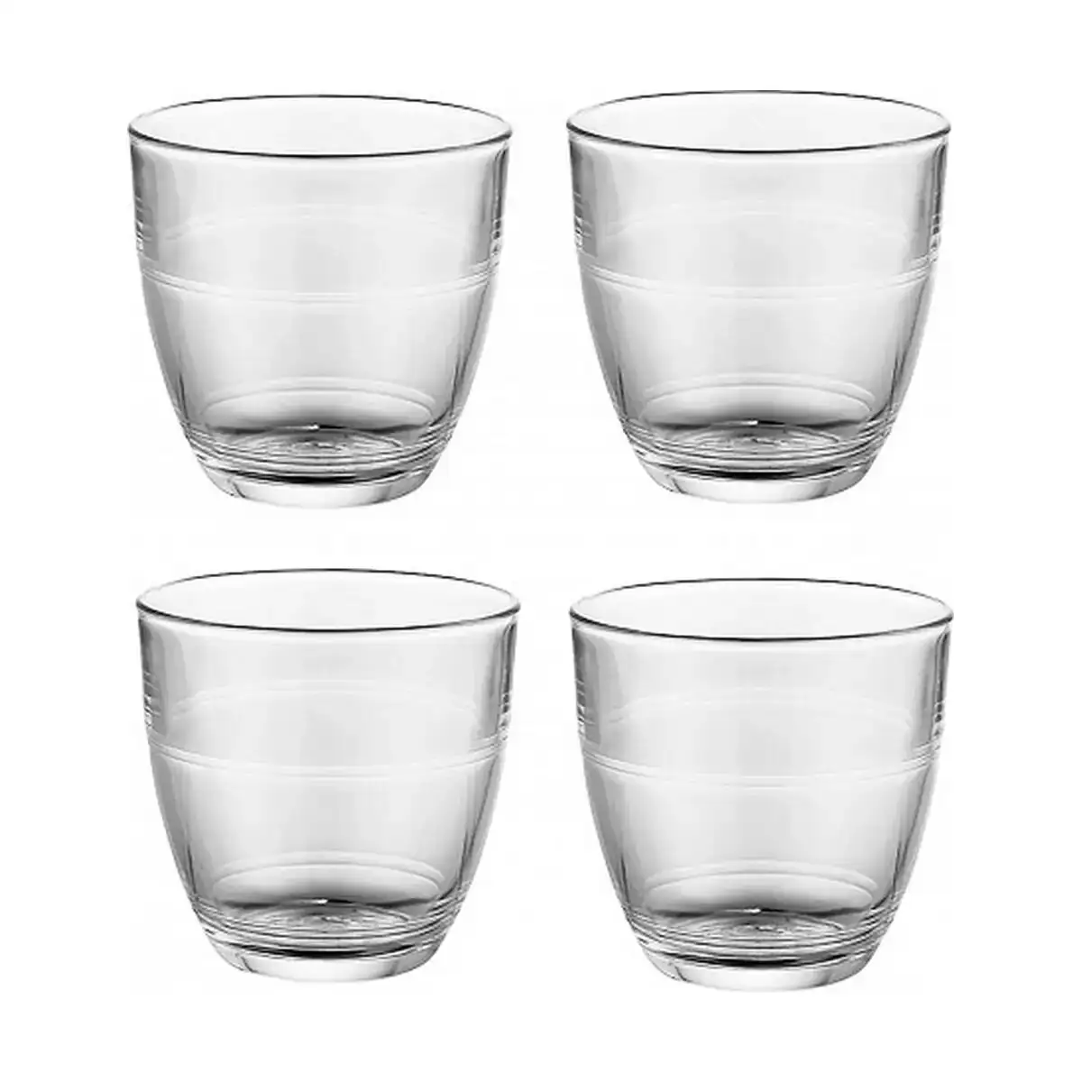 Set de verres duralex gigogne 160 ml 4 unites _6848. DIAYTAR COTE D'IVOIRE - L'Art de Vivre en Couleurs. Découvrez notre boutique en ligne et trouvez des produits qui ajoutent une palette vibrante à votre quotidien.