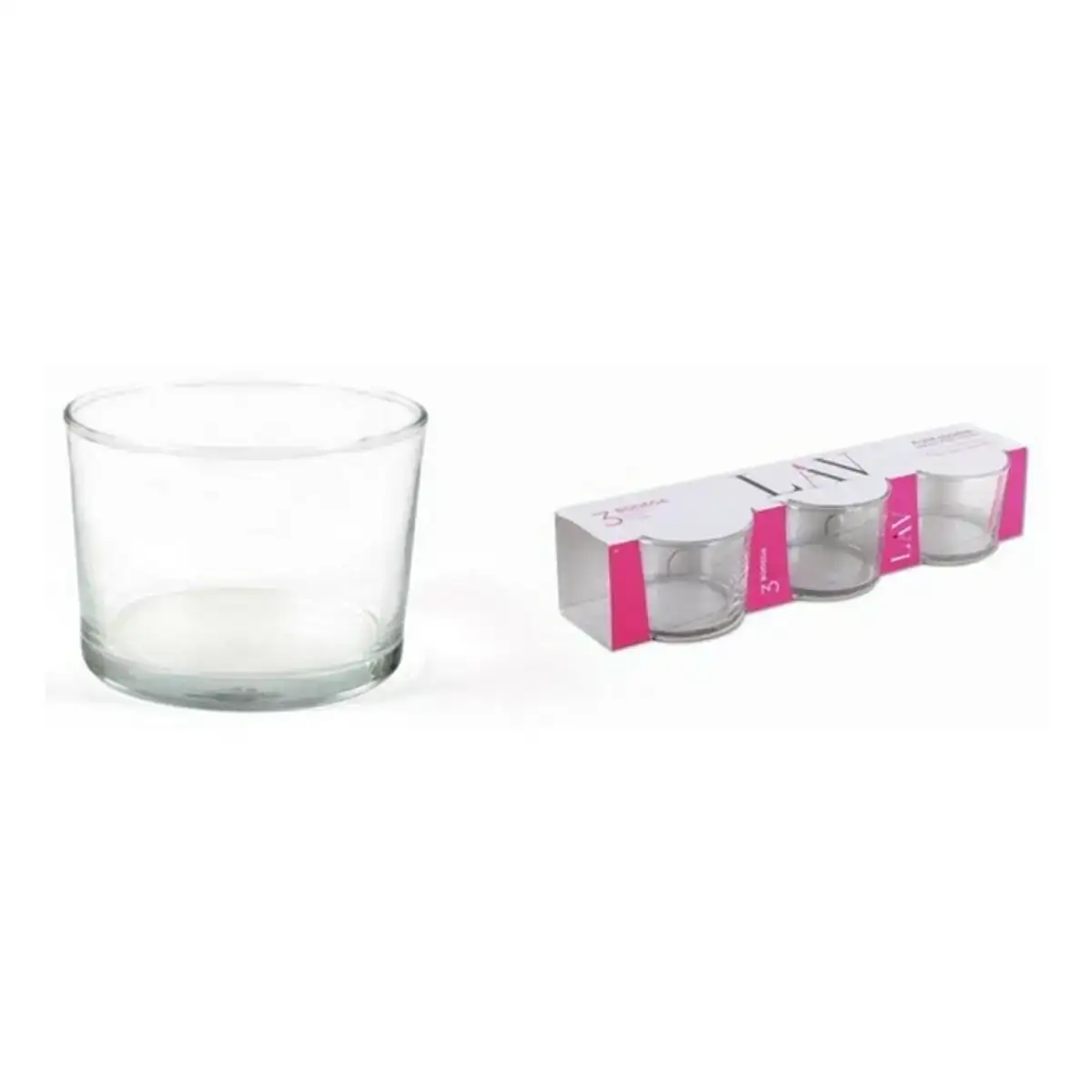 Set de verres lav 3 uds 3 unites _5880. Bienvenue dans l'univers captivant de DIAYTAR COTE D'IVOIRE - Votre Plateforme de Shopping Tout-en-Un. Parcourez notre boutique en ligne pour découvrir des produits uniques, allant des articles ménagers aux élégants accessoires de mode.