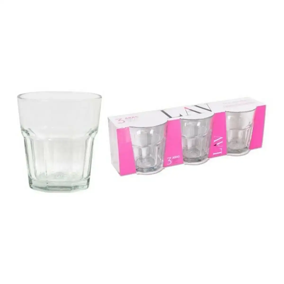 Set de verres lav aras 3 unites _7169. DIAYTAR COTE D'IVOIRE - Où Chaque Achat Raconte une Histoire. Explorez notre boutique en ligne et créez votre propre narration à travers notre diversité de produits, chacun portant une signification unique.