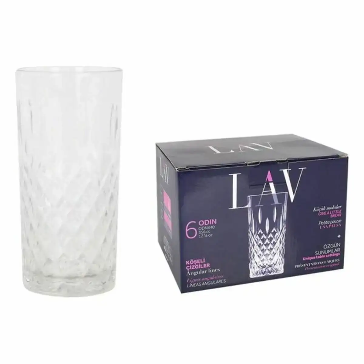 Set de verres lav odin 6 uds 356 ml _7331. DIAYTAR COTE D'IVOIRE - Votre Destination pour un Shopping Inégalé. Naviguez à travers notre sélection minutieuse pour trouver des produits qui répondent à tous vos besoins.