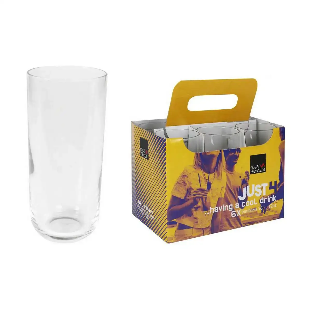 Set de verres royal leerdam just4 360 ml 6 unites_6050. DIAYTAR COTE D'IVOIRE - Où Chaque Sélection est une Victoire. Découvrez notre boutique en ligne et trouvez des articles qui vous rendent la vie plus belle, un choix à la fois.