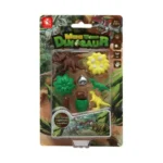 Set dinosaures 19 x 12 cm_2497. DIAYTAR COTE D'IVOIRE - Où Choisir est une Célébration de l'Artisanat Local. Découvrez notre boutique en ligne et choisissez des produits qui incarnent la passion des artisans sénégalais.