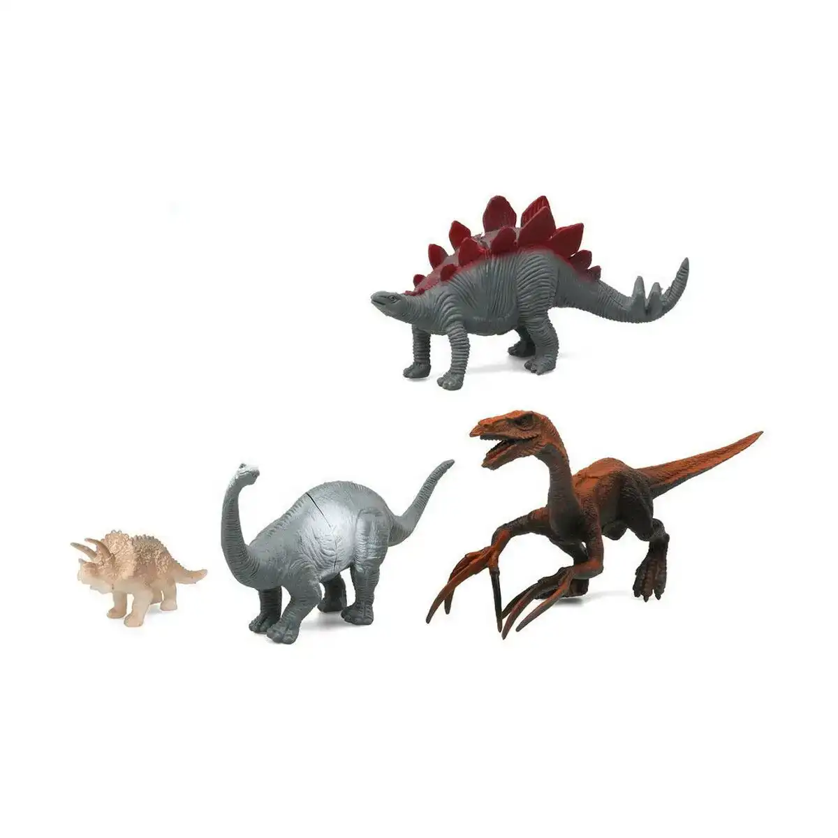 Set dinosaures 23 x 16 cm_2715. DIAYTAR COTE D'IVOIRE - Où Choisir Rime avec Qualité. Découvrez notre sélection soigneusement conçue et choisissez des articles qui incarnent l'excellence et l'innovation.