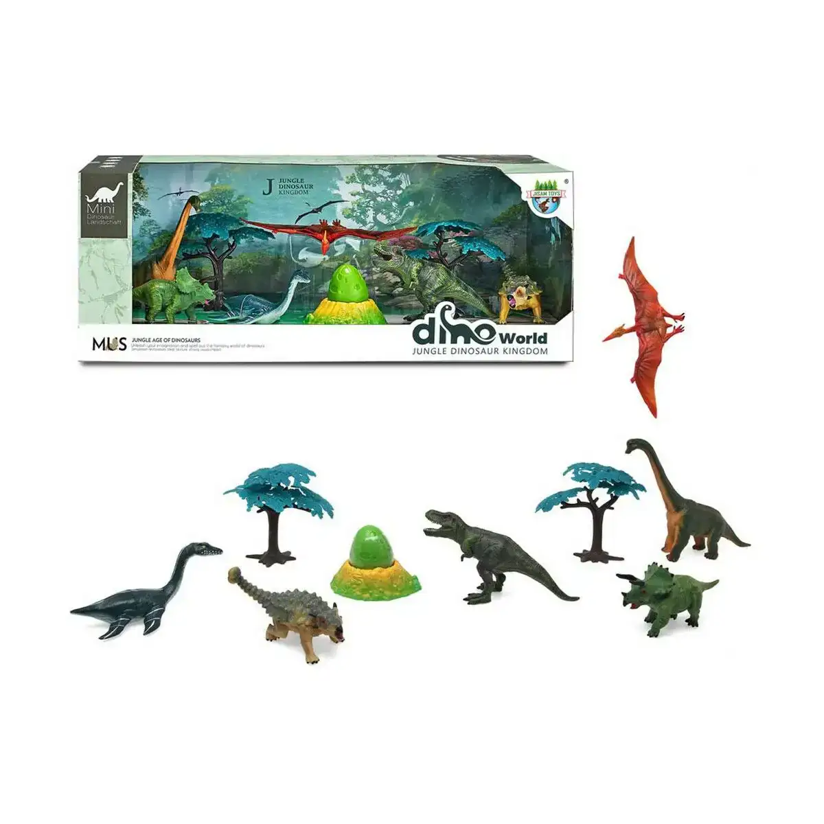 Set dinosaures jungle dinosaur kingdom_1579. DIAYTAR COTE D'IVOIRE - Votre Passage Vers l'Excellence Shopping. Découvrez un catalogue en ligne qui offre une expérience d'achat exceptionnelle, avec des produits soigneusement sélectionnés pour satisfaire tous les goûts.