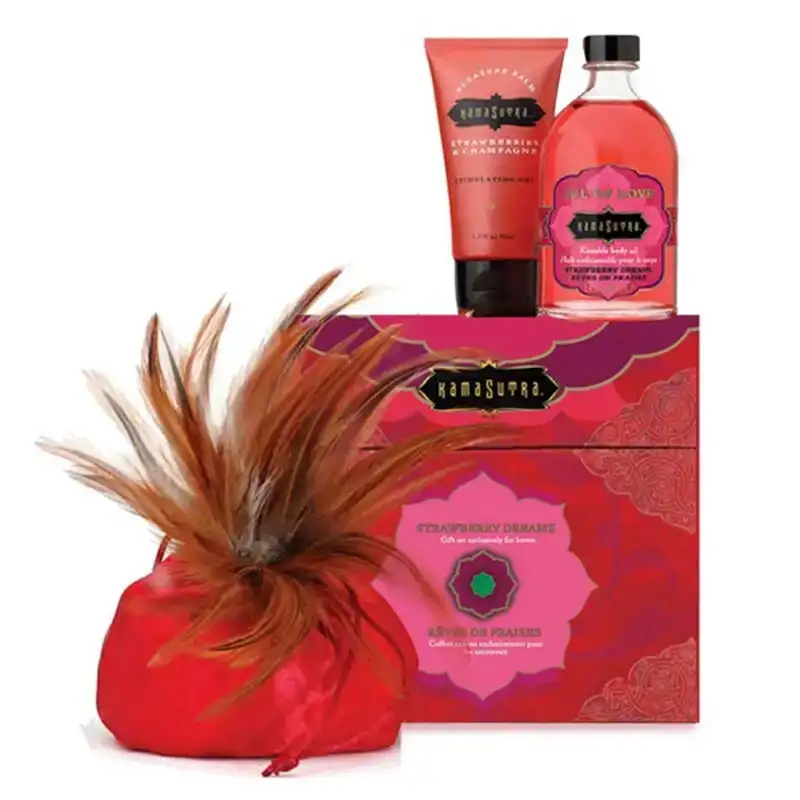 Set erotique a la fraise treasure trove kama sutra 88300 4 pcs _3096. Entrez dans l'Univers de DIAYTAR COTE D'IVOIRE - Où Chaque Produit a une Signification. Explorez notre gamme diversifiée et découvrez des articles qui résonnent avec votre vie.