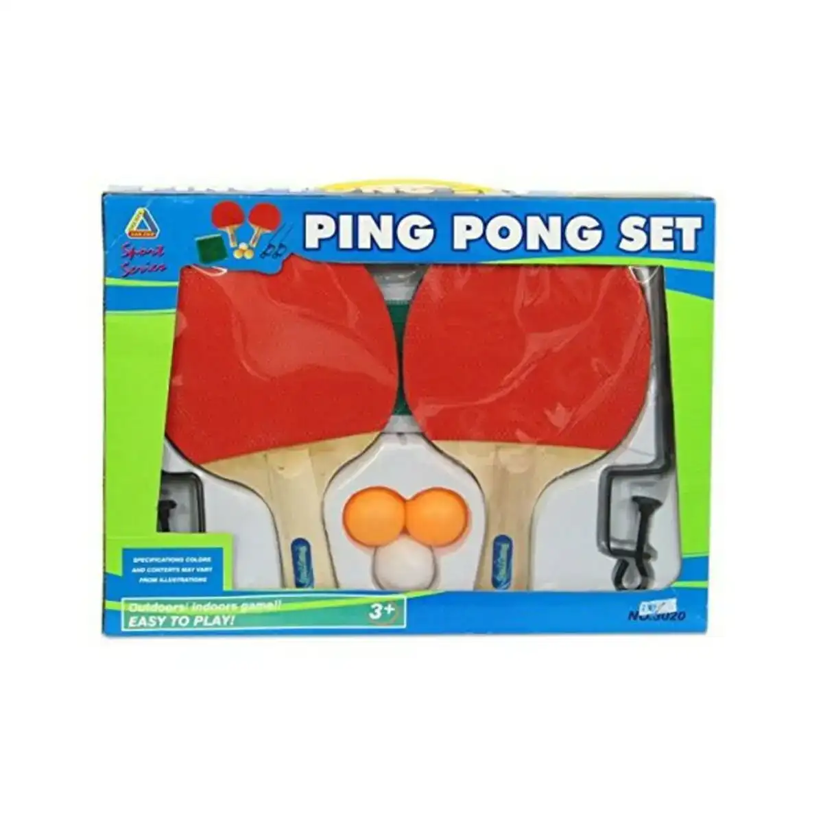 Set ping pong juinsa_6565. DIAYTAR COTE D'IVOIRE - Votre Destination pour un Shopping Unique. Parcourez notre catalogue et trouvez des articles qui vous inspirent et vous édifient.