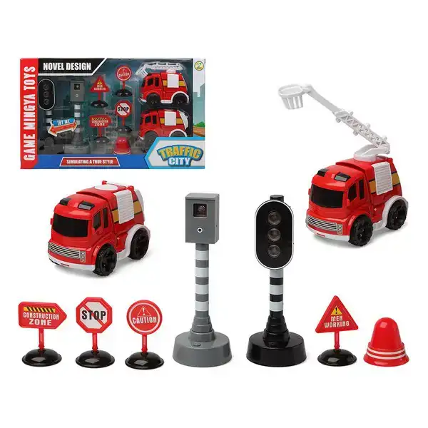 Set pompiers traffic city 112840 9 pcs _9348. DIAYTAR COTE D'IVOIRE - Votre Paradis Shopping au Cœur du Côte d'Ivoire. Explorez notre boutique en ligne et découvrez des produits conçus pour enchanter chaque aspect de votre vie.