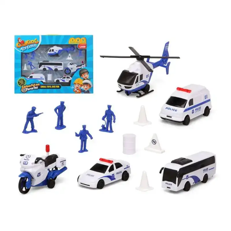 Set voitures de police et accessoires blanc 13 pcs _9112. DIAYTAR COTE D'IVOIRE - L'Art de Vivre en Couleurs. Découvrez notre boutique en ligne et trouvez des produits qui ajoutent une palette vibrante à votre quotidien.