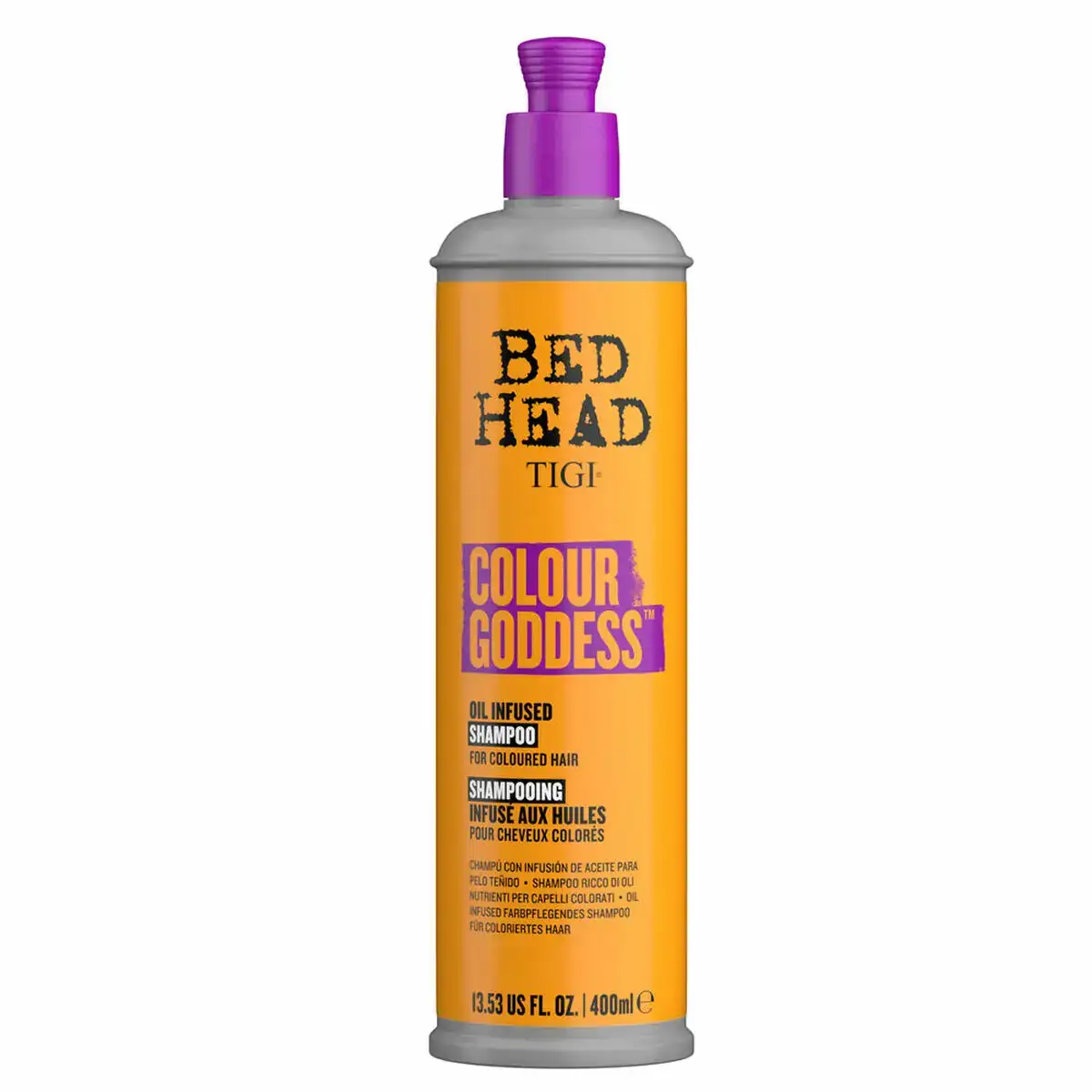 Shampoing pour cheveux teints be head tigi colour goddness 400 ml _1343. DIAYTAR COTE D'IVOIRE - Où Votre Shopping Prend Vie. Explorez notre boutique en ligne pour trouver des articles qui vous ressemblent et qui ajoutent de l'éclat à votre quotidien.