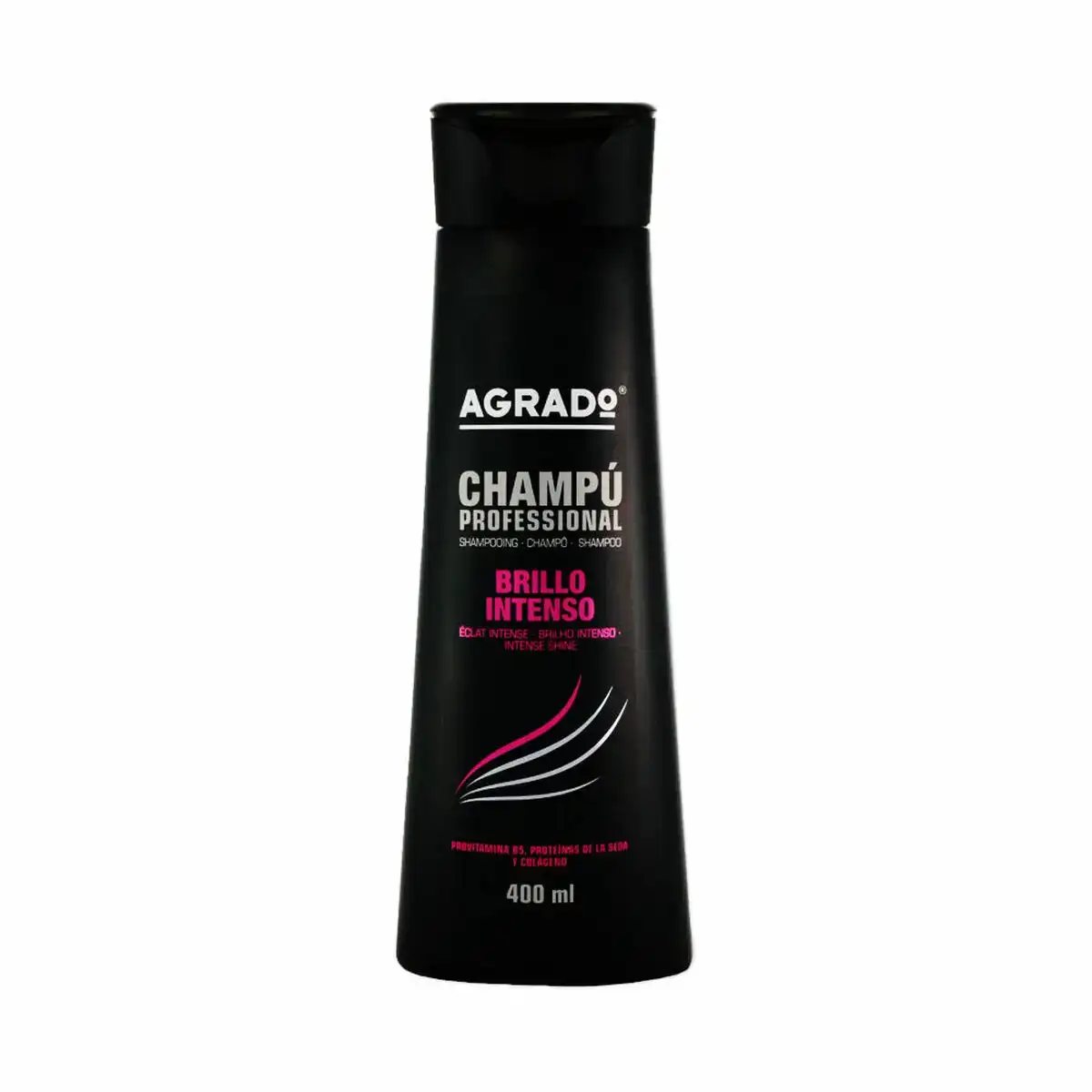 Shampooing agrado professional brillant intense 400 ml _9438. DIAYTAR COTE D'IVOIRE - Là où Chaque Produit Est une Trouvaille. Explorez notre sélection minutieuse et découvrez des articles qui correspondent à votre style de vie et à vos aspirations.
