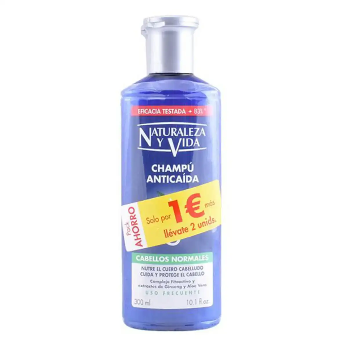 Shampooing antichute de cheveux ginseng naturaleza y vida 300 ml _2716. DIAYTAR COTE D'IVOIRE - Votre Passage vers le Raffinement. Plongez dans notre univers de produits exquis et choisissez des articles qui ajoutent une touche de sophistication à votre vie.