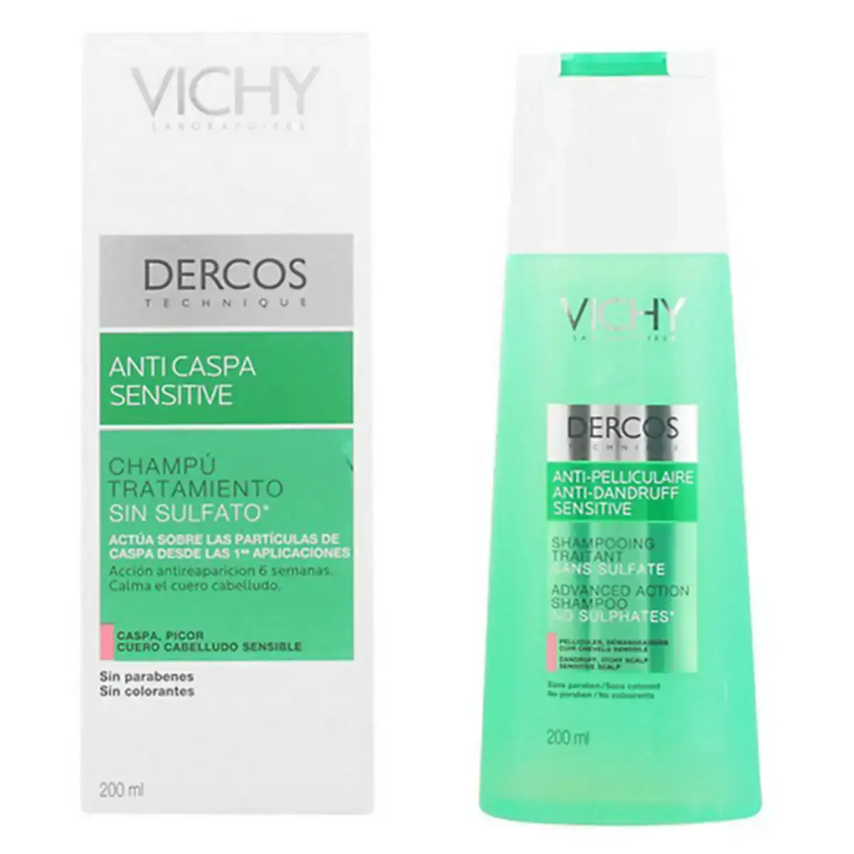 Shampooing antipelliculaire dercos vichy 200 ml_8903. DIAYTAR COTE D'IVOIRE - Votre Escapade Shopping Virtuelle. Explorez notre boutique en ligne et dénichez des trésors qui évoquent la culture et le savoir-faire sénégalais, un clic à la fois.