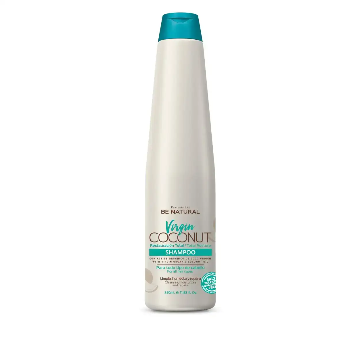 Shampooing be natural virgin coconut 350 ml _3872. Entrez dans l'Univers de DIAYTAR COTE D'IVOIRE - Où l'Élégance Rencontre la Tradition. Explorez notre gamme variée et trouvez des articles qui ajoutent une touche de sophistication à votre vie.
