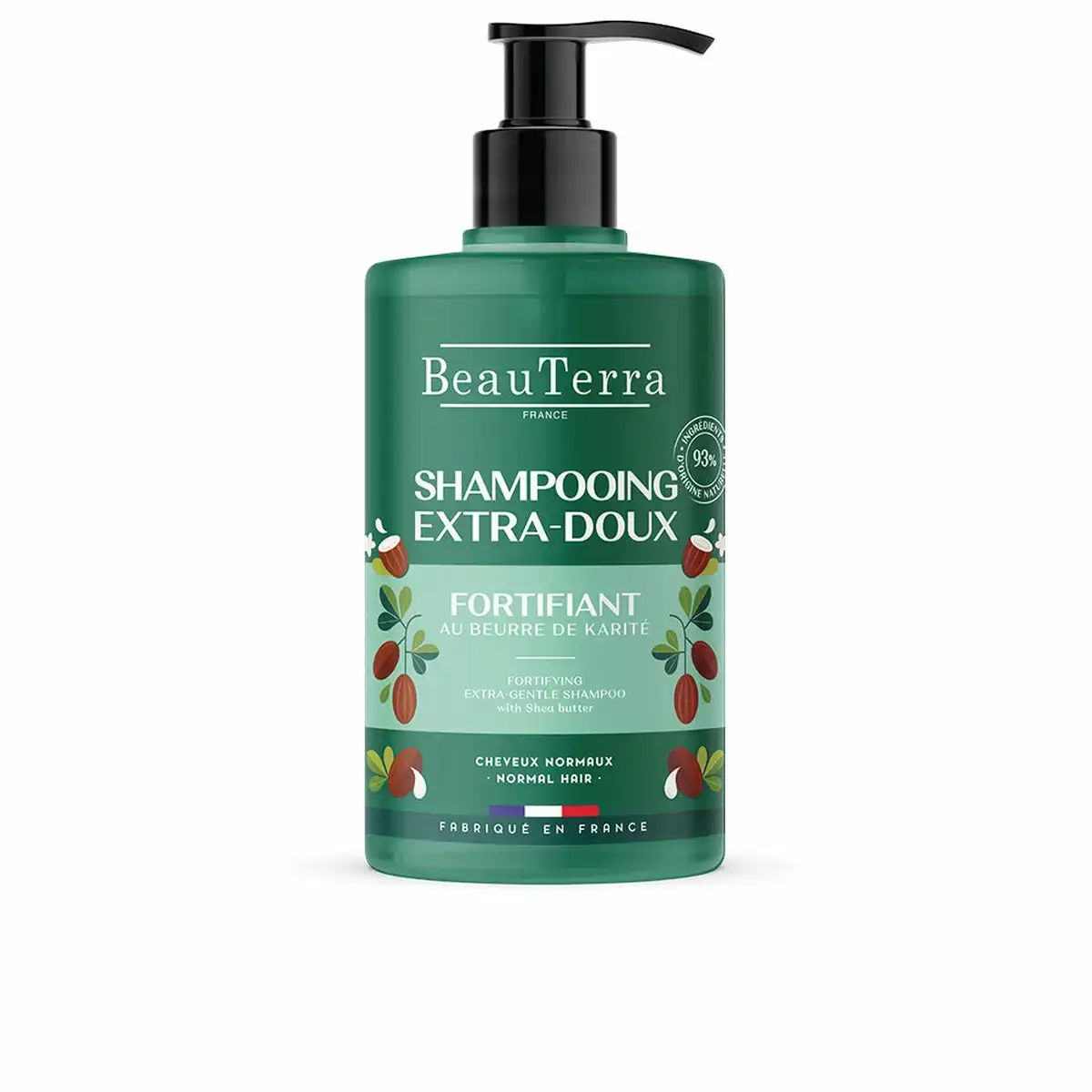 Shampooing beauterra doux 750 ml_3024. DIAYTAR COTE D'IVOIRE - L'Art de Vivre le Shopping Authentique. Découvrez notre boutique en ligne et trouvez des produits qui célèbrent la culture et l'héritage du Côte d'Ivoire.