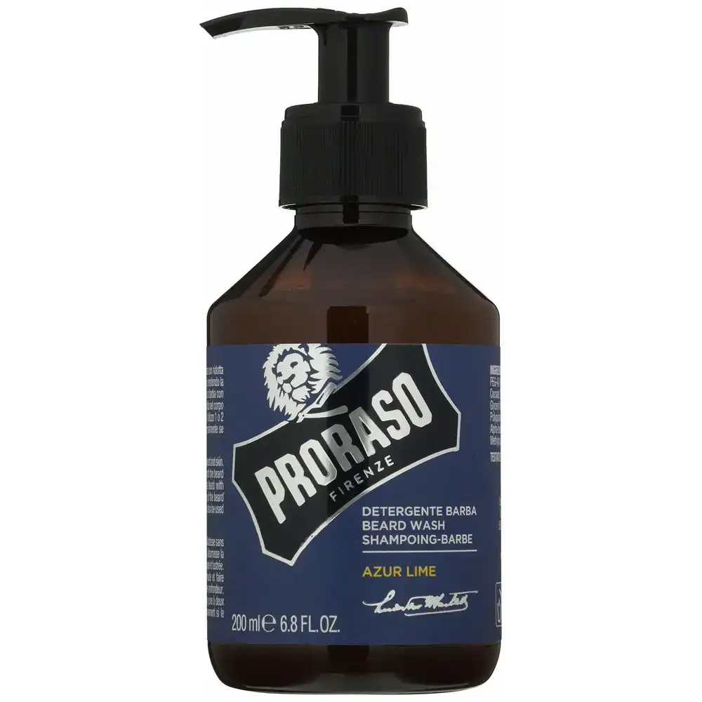 Shampooing de barbe Azur Lime Proraso (200 ml)