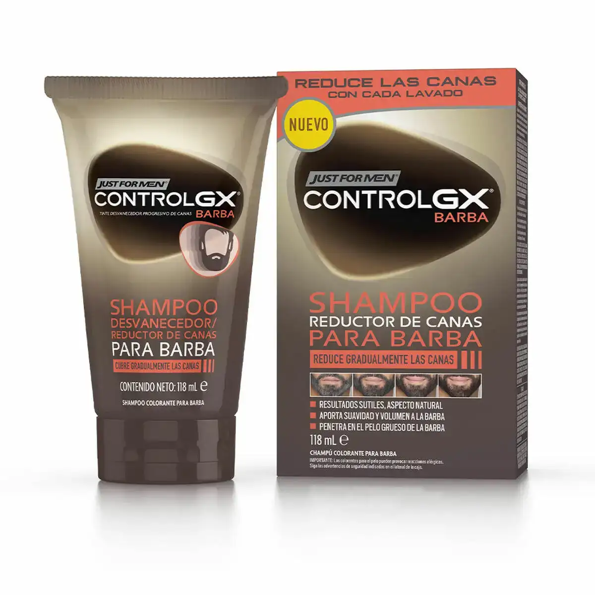 Shampooing de barbe just for men control gx reducteur de cheveux gris 118 ml_2586. DIAYTAR COTE D'IVOIRE - Où l'Élégance Rencontre l'Authenticité. Naviguez à travers notre boutique en ligne et choisissez des produits qui incarnent le style et la tradition du Côte d'Ivoire.