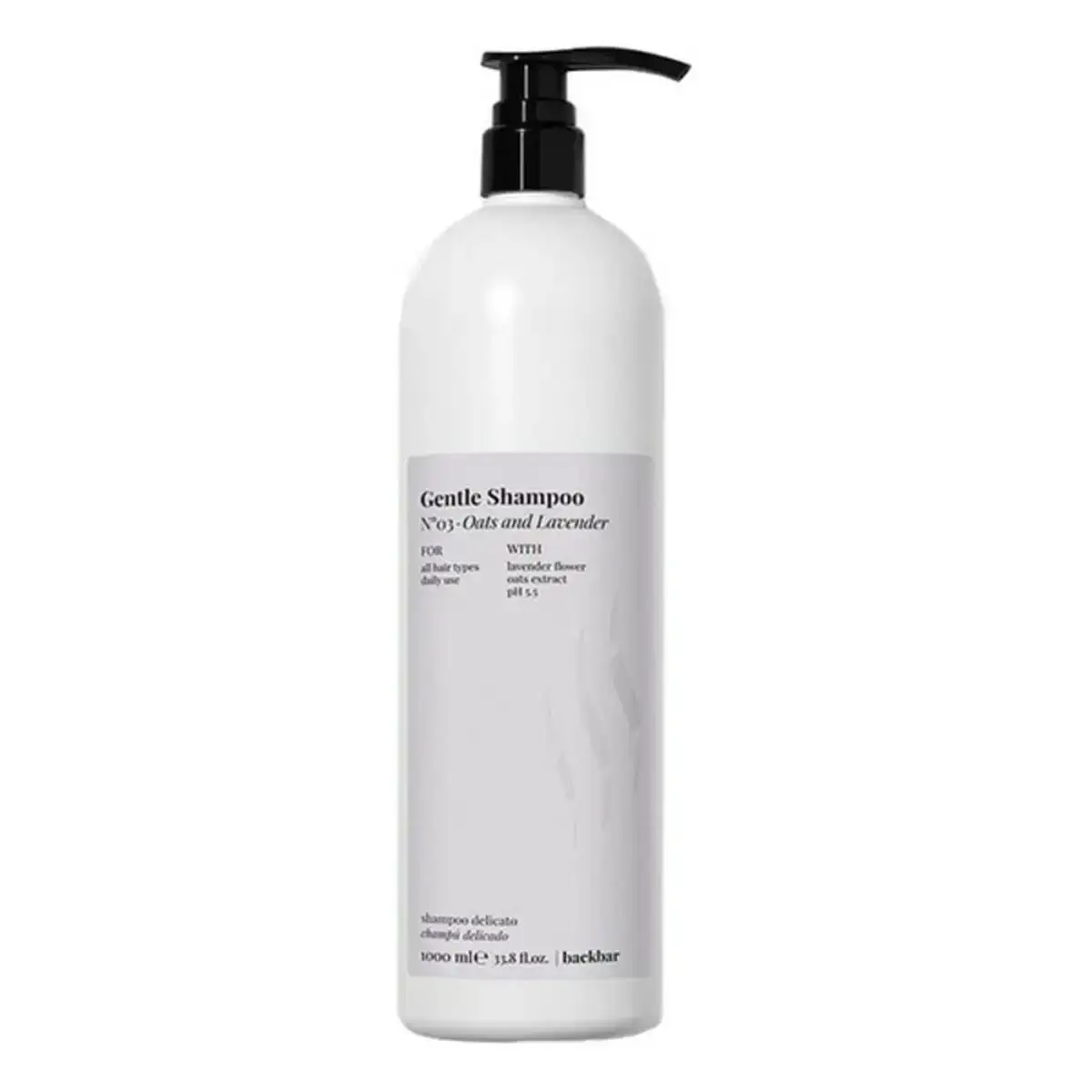Shampooing hydratant farmavita back bar no03 avoine lavande 1000 ml _4580. DIAYTAR COTE D'IVOIRE - Où Choisir est un Acte d'Amour pour le Côte d'Ivoire. Explorez notre boutique en ligne et choisissez des articles qui célèbrent la culture et l'artisanat du pays.