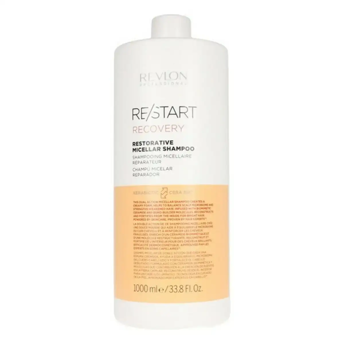 Shampooing hydratant re start recovery restorative micellar revlon start 1000 ml 1 l_9558. DIAYTAR COTE D'IVOIRE - L'Artisanat à Portée de Clic. Découvrez notre boutique en ligne pour trouver des produits uniques qui célèbrent la créativité et l'artisanat sénégalais.