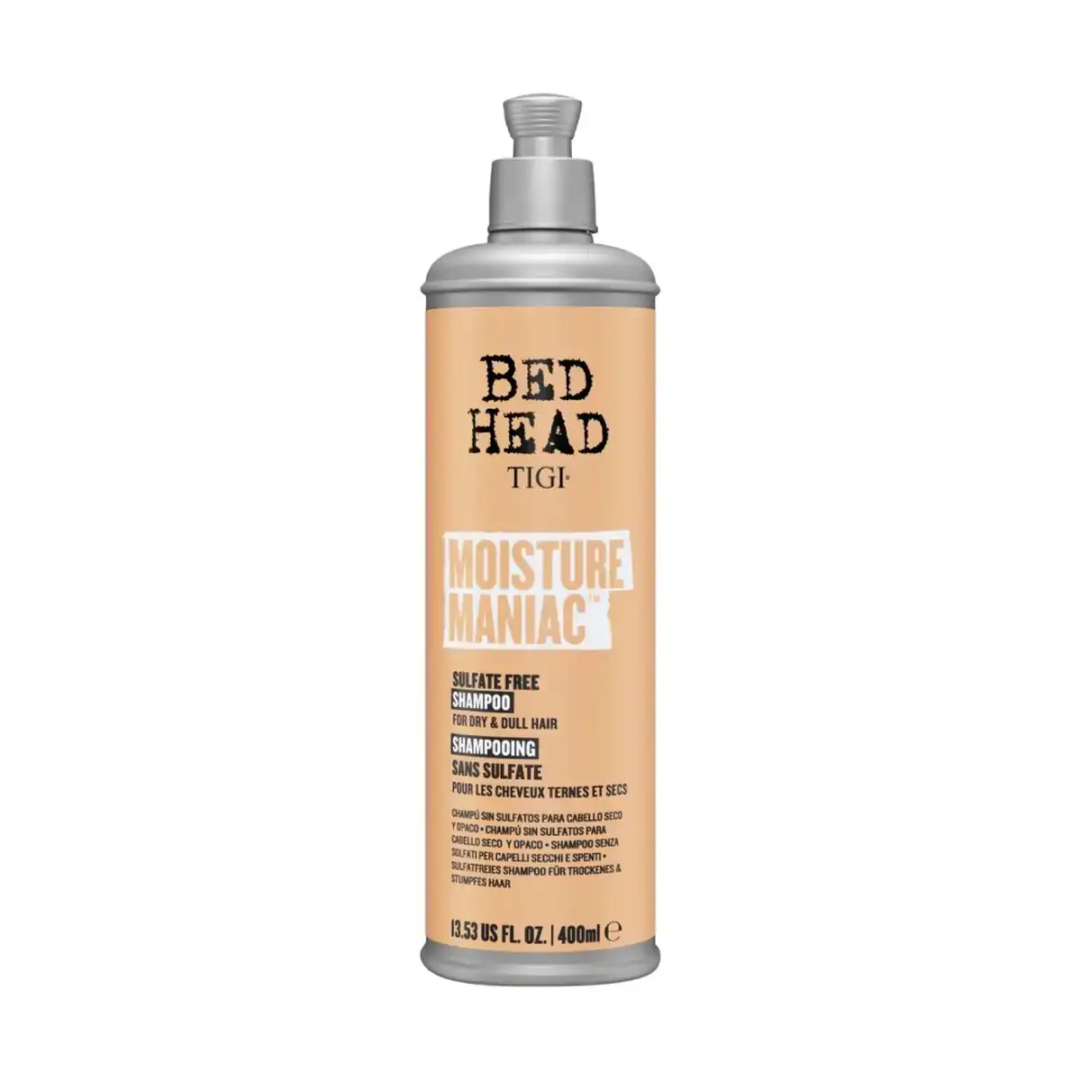 Shampooing hydratant tigi bed head moisture maniac 400 ml_7026. DIAYTAR COTE D'IVOIRE - L'Art du Shopping Facilité. Naviguez sur notre plateforme en ligne pour découvrir une expérience d'achat fluide et agréable, avec une gamme de produits adaptés à tous.