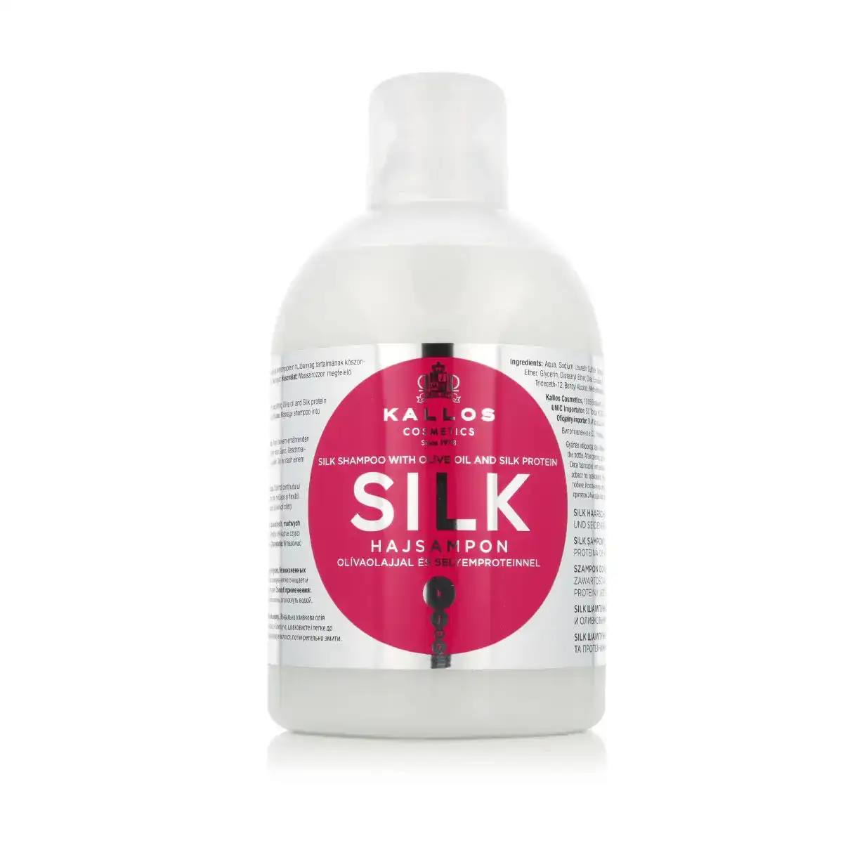 Shampooing kallos cosmetics olive oil and silk protein 1 l_8719. DIAYTAR COTE D'IVOIRE - Votre Destination Shopping pour Tous. Parcourez notre boutique en ligne et découvrez une variété de produits pour satisfaire tous vos besoins et désirs.