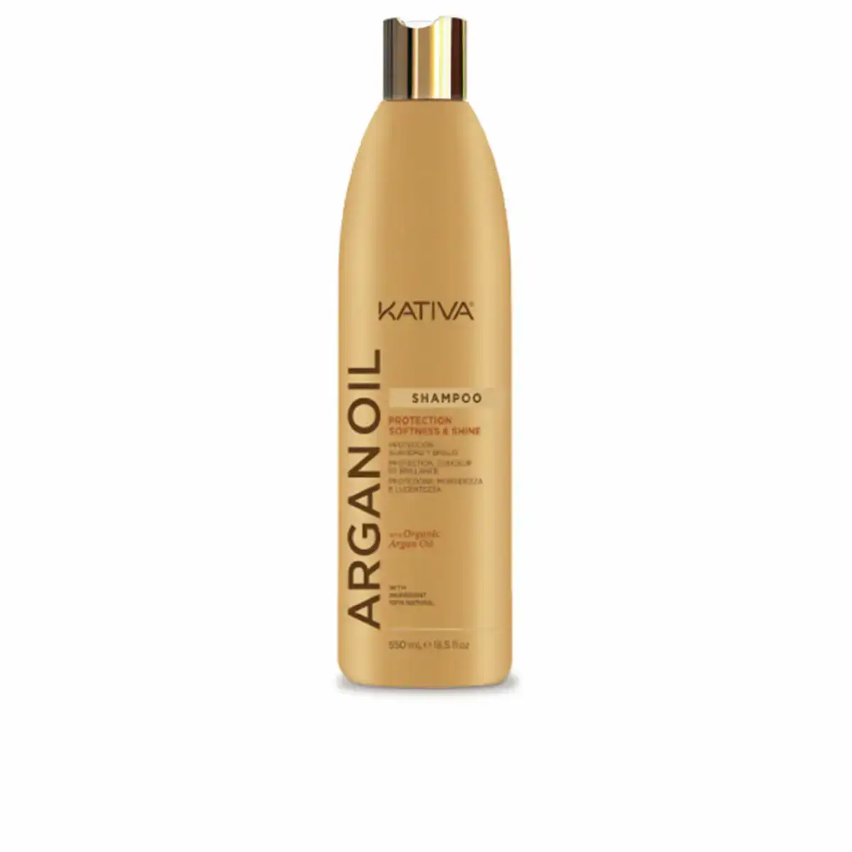 Shampooing kativa argan oil 550 ml_8523. DIAYTAR COTE D'IVOIRE - Votre Destination Shopping Éthique. Parcourez notre gamme et choisissez des articles qui respectent l'environnement et les communautés locales.
