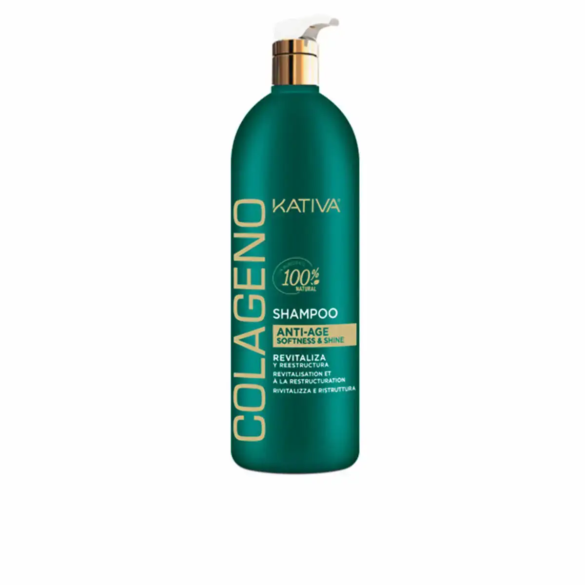 Shampooing kativa avec du collagene 1 l _7396. Bienvenue chez DIAYTAR COTE D'IVOIRE - Où Chaque Objet a sa Propre Histoire. Découvrez notre sélection soigneusement choisie et choisissez des produits qui racontent le patrimoine sénégalais.