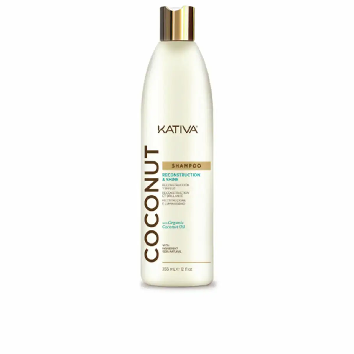 Shampooing kativa coconut 355 ml_8958. Bienvenue chez DIAYTAR COTE D'IVOIRE - Où Choisir est une Invitation au Voyage. Explorez notre boutique en ligne et découvrez des produits qui vous transportent dans l'univers du Côte d'Ivoire.