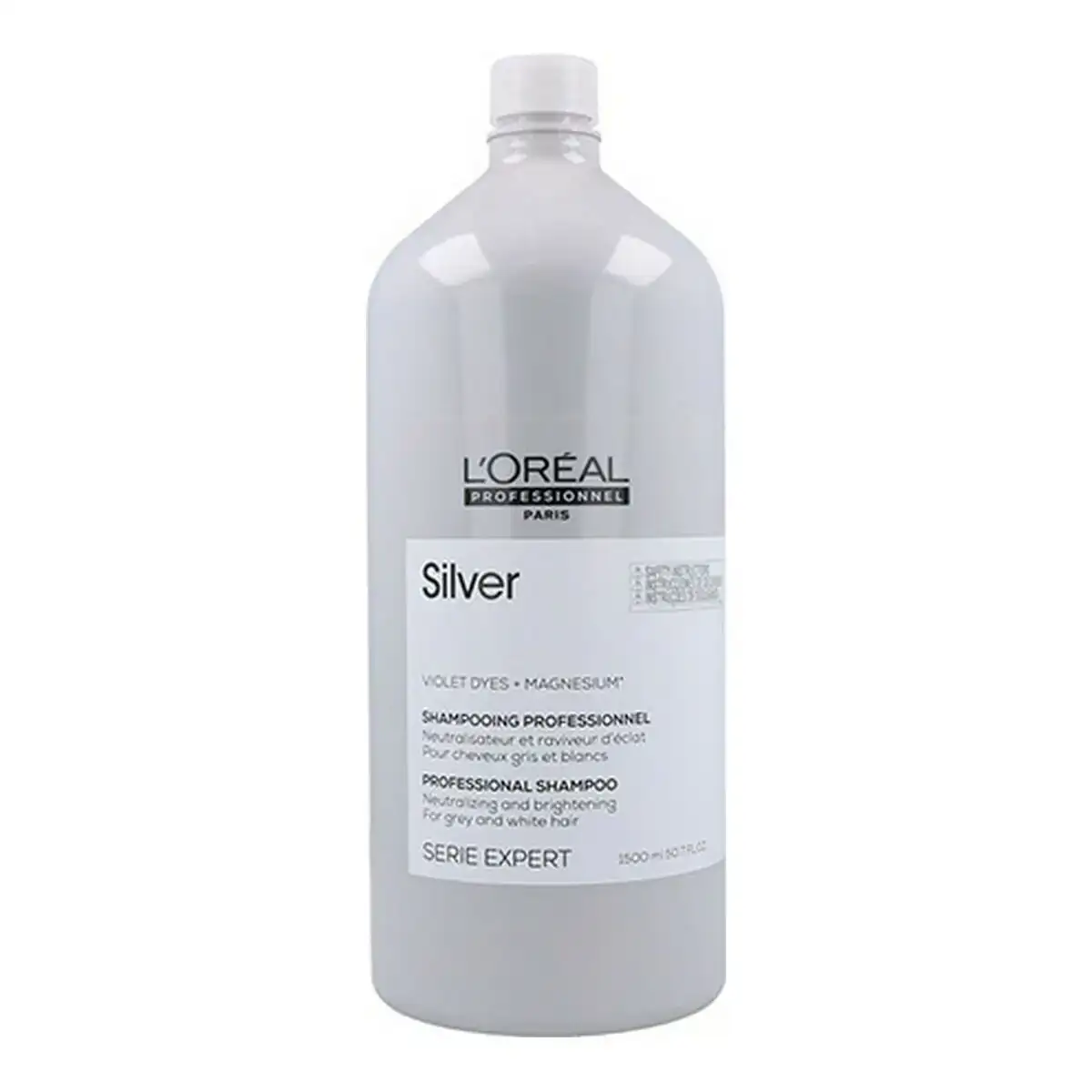 Shampooing l oreal professionnel paris silver 1 5l _9225. Entrez dans l'Univers de DIAYTAR COTE D'IVOIRE - Où Chaque Produit a sa Place. Explorez nos rayons virtuels et choisissez des articles qui s'intègrent parfaitement à votre style de vie.