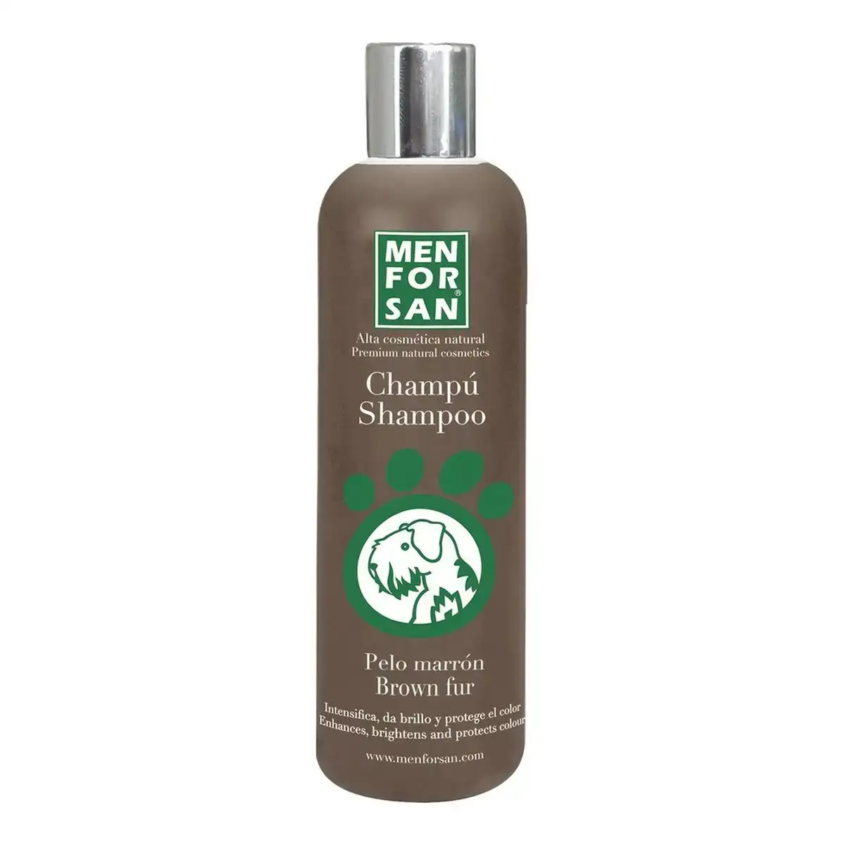 Shampooing menforsan chien cheveux marrons 300 ml_7369. DIAYTAR COTE D'IVOIRE - L'Art de Choisir, l'Art de Vivre. Explorez notre univers de produits soigneusement sélectionnés pour vous offrir une expérience shopping riche et gratifiante.