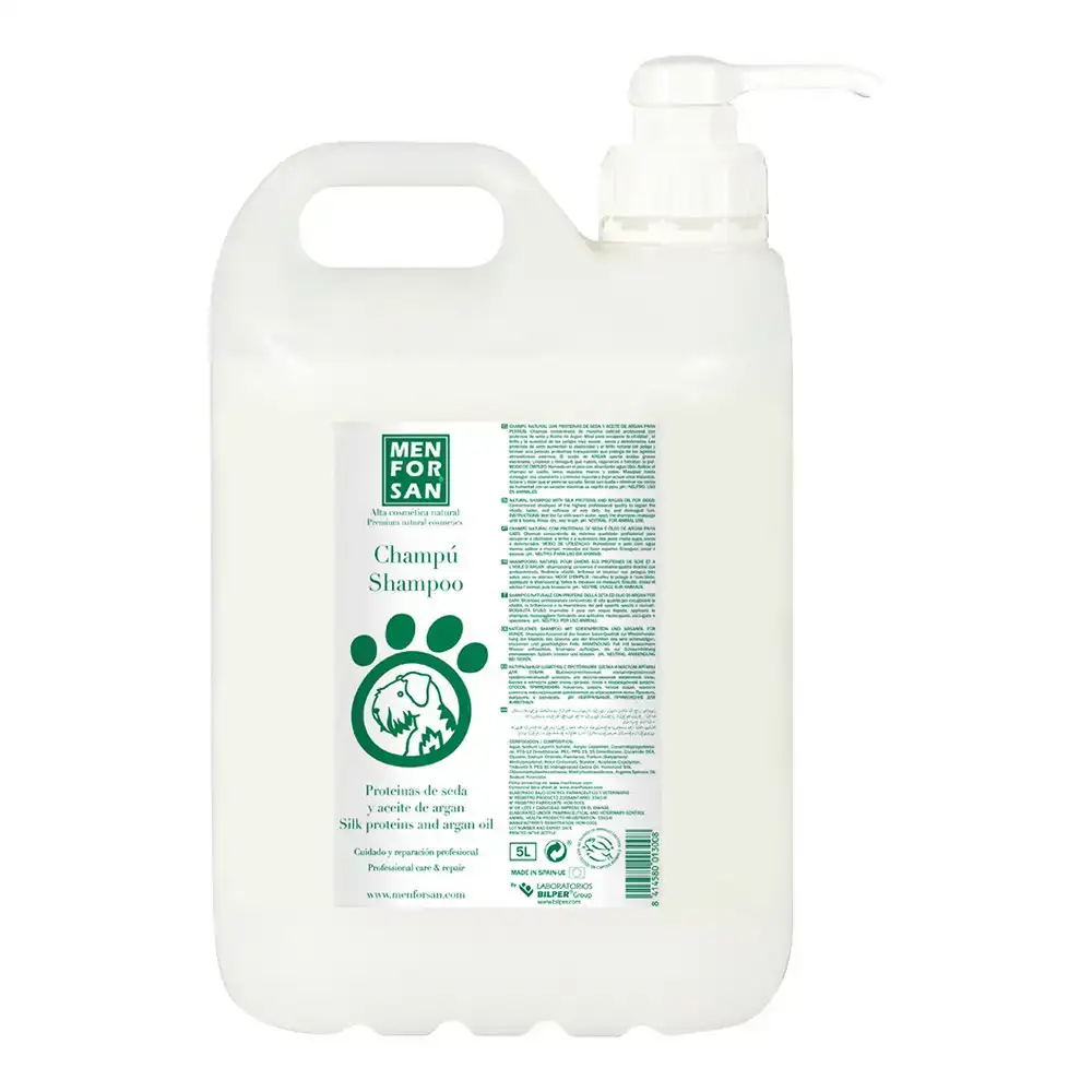 Shampooing menforsan chien huile d argan 5 l_2893. DIAYTAR COTE D'IVOIRE - Là où Choisir est un Acte d'Amour pour le Côte d'Ivoire. Explorez notre gamme et choisissez des produits qui célèbrent la culture et l'artisanat du pays.