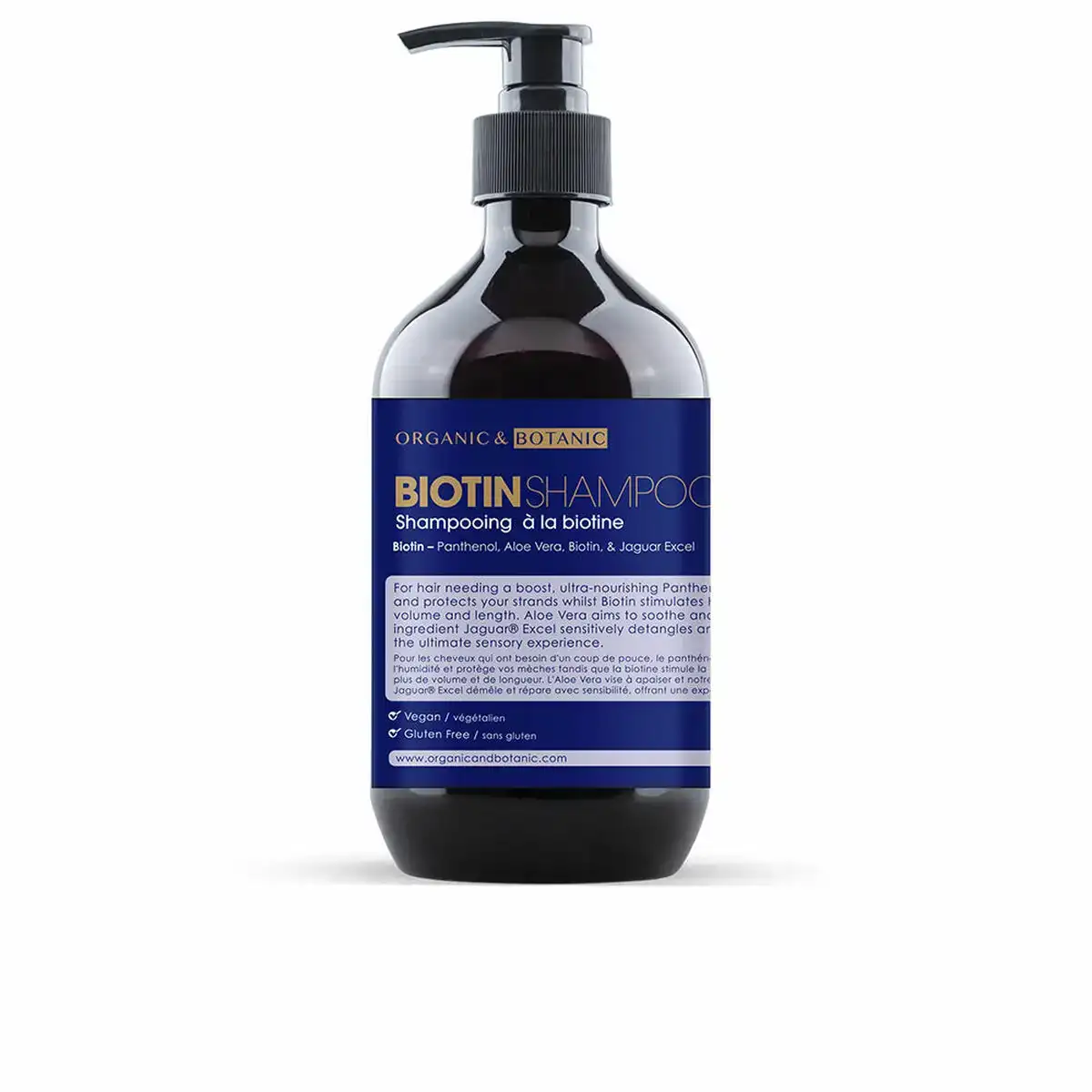 Shampooing organic botanic biotin 500 ml _6241. DIAYTAR COTE D'IVOIRE - Votre Passage vers l'Exceptionnel. Naviguez à travers notre sélection minutieuse et découvrez des articles qui apportent une touche spéciale à chaque instant de votre vie.