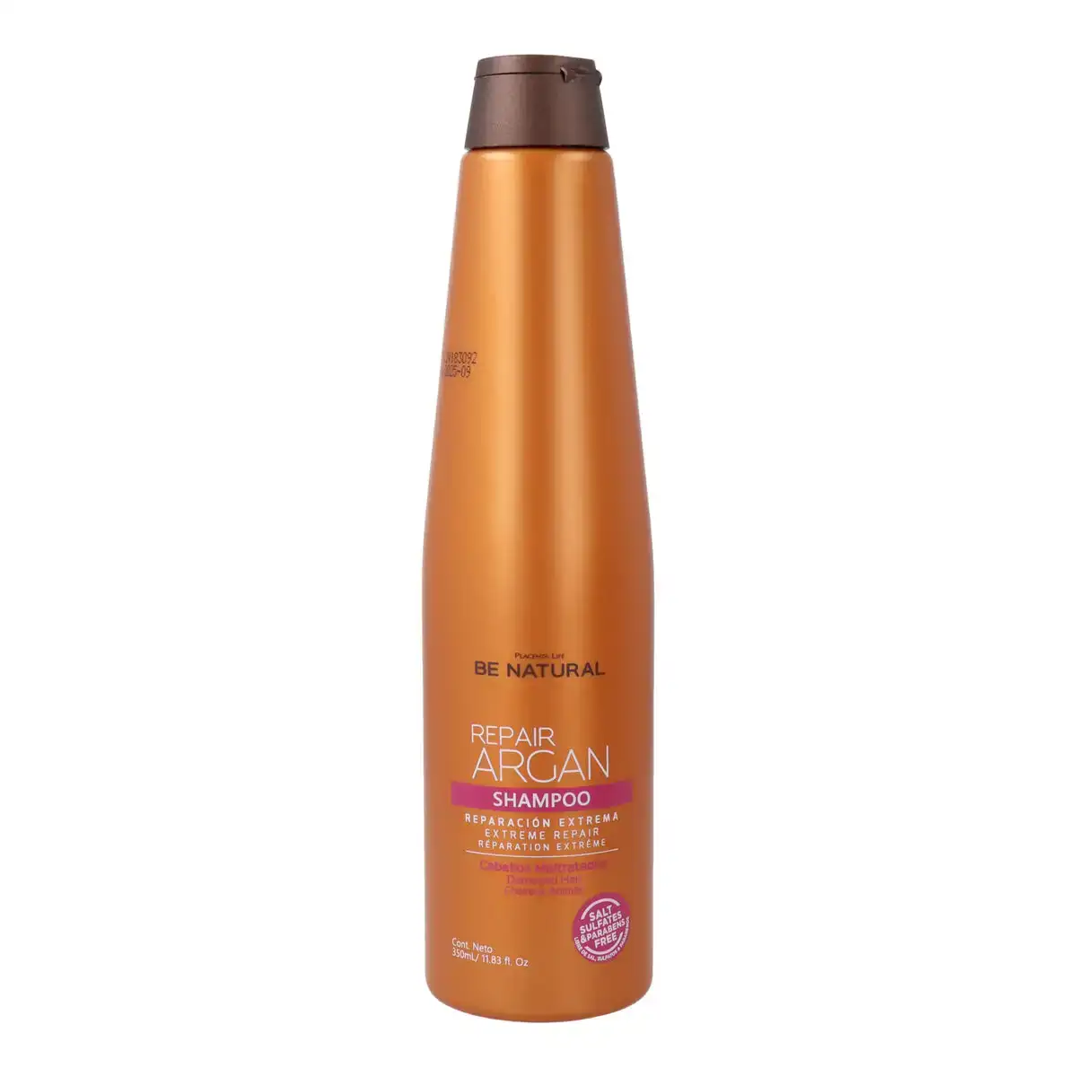 Shampooing placenta life life be 350 ml nutrition argan_3486. DIAYTAR COTE D'IVOIRE - Où Choisir est un Plaisir. Explorez notre boutique en ligne et choisissez parmi des produits de qualité qui satisferont vos besoins et vos goûts.
