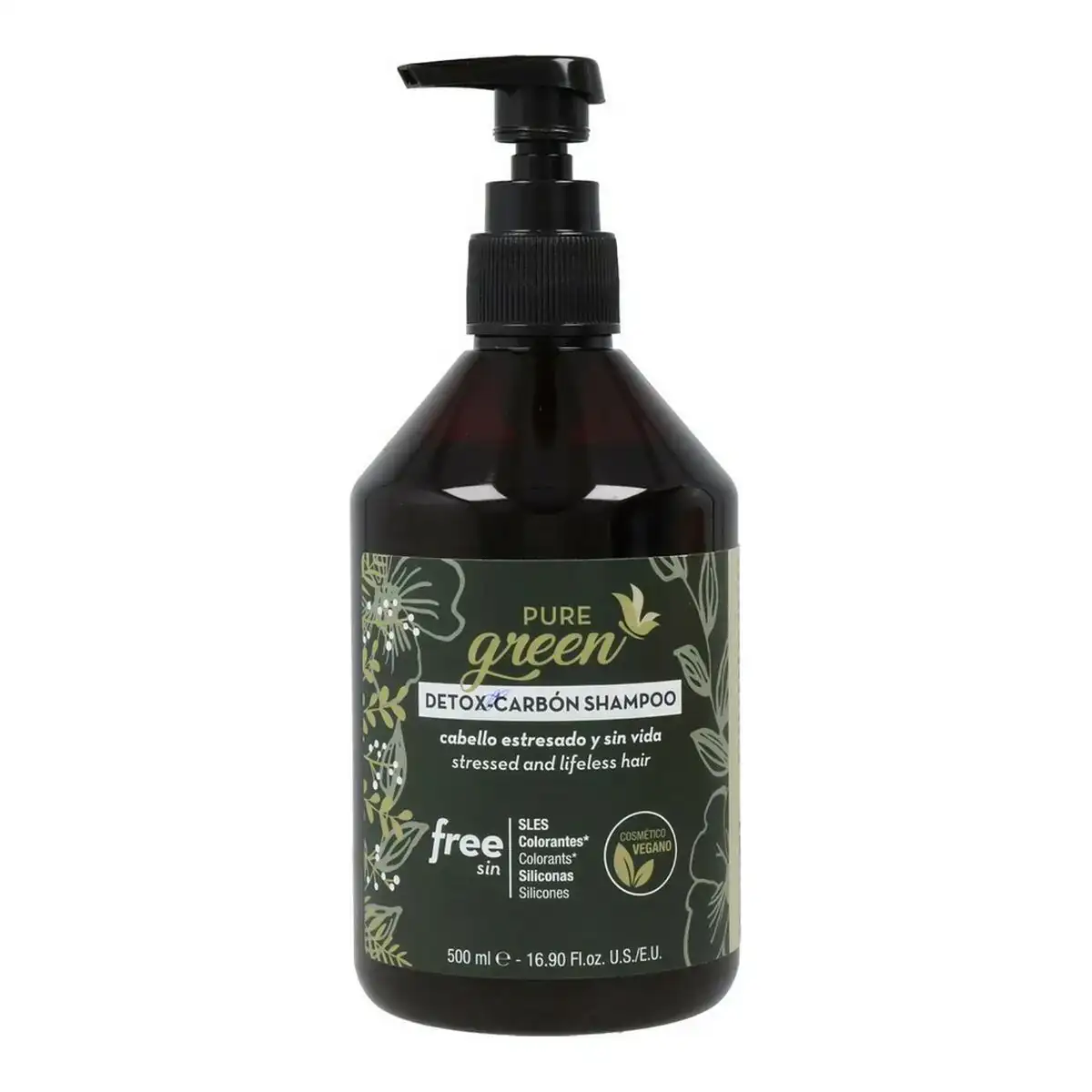 Shampooing pure green detox carbon 500 ml _5338. Bienvenue sur DIAYTAR COTE D'IVOIRE - Là où le Shopping Devient une Aventure. Explorez notre catalogue et dénichez des trésors qui élargiront votre horizon shopping.