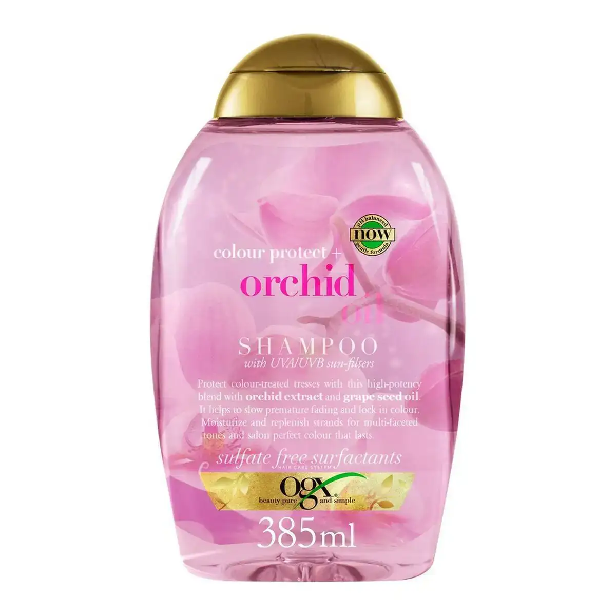 Shampooing renforcement de couleur ogx orchidee 385 ml _1592. DIAYTAR COTE D'IVOIRE - Où Chaque Produit a son Histoire à Raconter. Parcourez notre catalogue et découvrez des articles qui portent en eux la passion et l'histoire du Côte d'Ivoire.