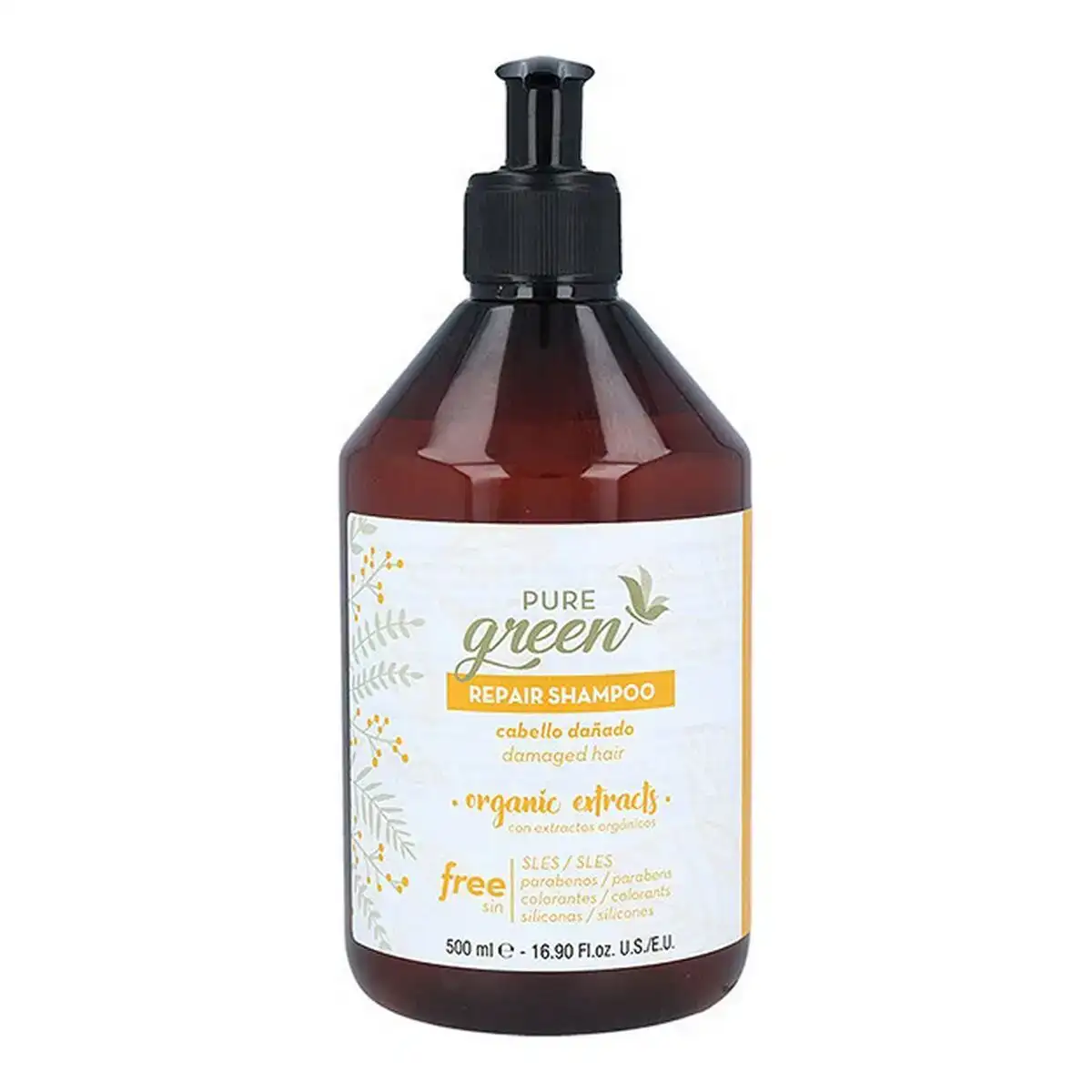 Shampooing repair pure green_5894. DIAYTAR COTE D'IVOIRE - Où Chaque Produit a son Histoire à Raconter. Parcourez notre catalogue et découvrez des articles qui portent en eux la passion et l'histoire du Côte d'Ivoire.