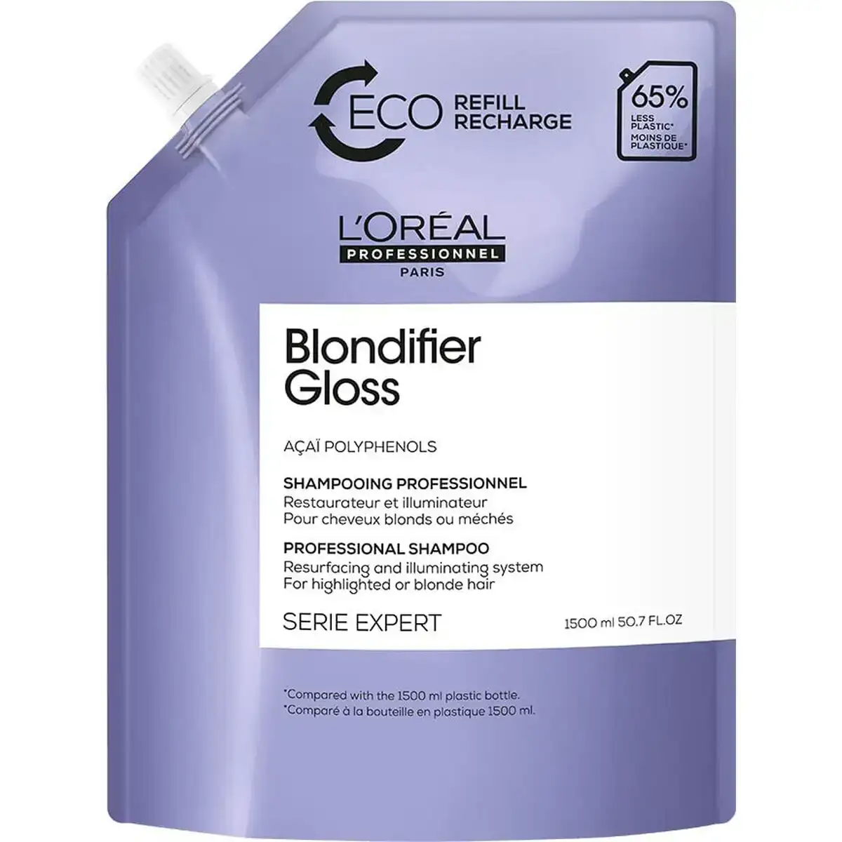 Shampooing reparateur l oreal professionnel paris blondifier gloss recharge cheveux blonds 1 5 l_8311. DIAYTAR COTE D'IVOIRE - Votre Destination pour un Shopping Éclairé. Parcourez notre boutique en ligne pour découvrir des produits de qualité qui embelliront votre quotidien.