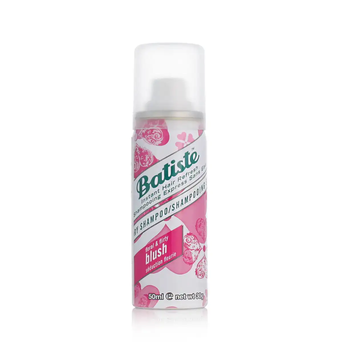 Shampooing sec batiste blush floral flirty 50 ml_1068. DIAYTAR COTE D'IVOIRE - Votre Source d'Inspiration Shopping. Parcourez nos rayons et trouvez des articles qui vous inspirent, que ce soit pour votre style, votre maison ou votre vie quotidienne.