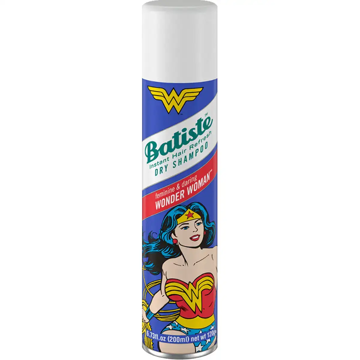 Shampooing sec batiste wonder woman 200 ml_5567. DIAYTAR COTE D'IVOIRE - Où Choisir est un Acte d'Amour pour le Côte d'Ivoire. Explorez notre boutique en ligne et choisissez des articles qui célèbrent la culture et l'artisanat du pays.