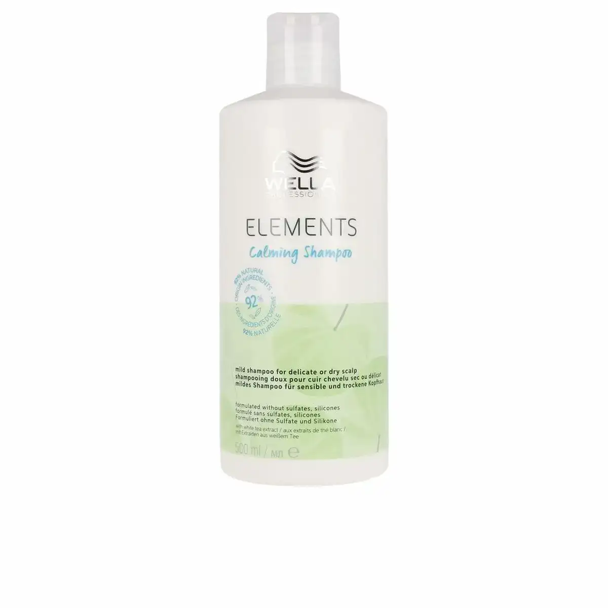 Shampooing wella elements calming 500 ml _1626. DIAYTAR COTE D'IVOIRE - L'Art de Choisir, l'Art de Vivre. Parcourez notre boutique en ligne et choisissez parmi des produits de qualité qui ajoutent de l'élégance à votre quotidien.