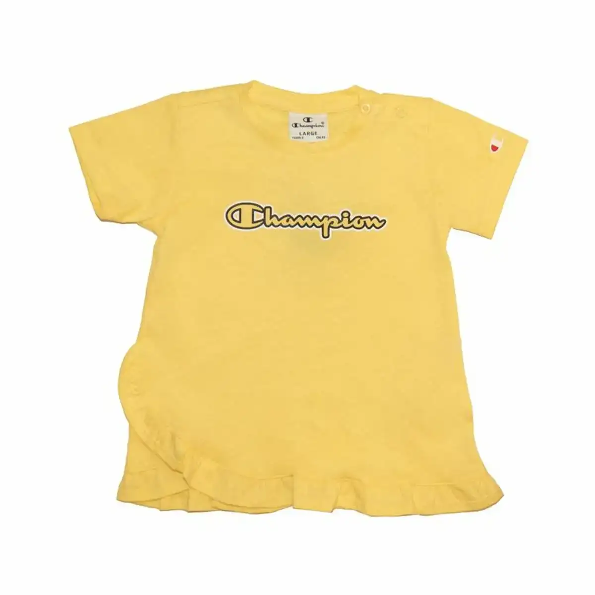 Shirt a manches courtes enfant champion jaune_2384. DIAYTAR COTE D'IVOIRE - L'Écrin de Vos Désirs Shopping. Parcourez notre boutique en ligne et explorez des produits minutieusement choisis pour répondre à vos envies les plus exigeantes.