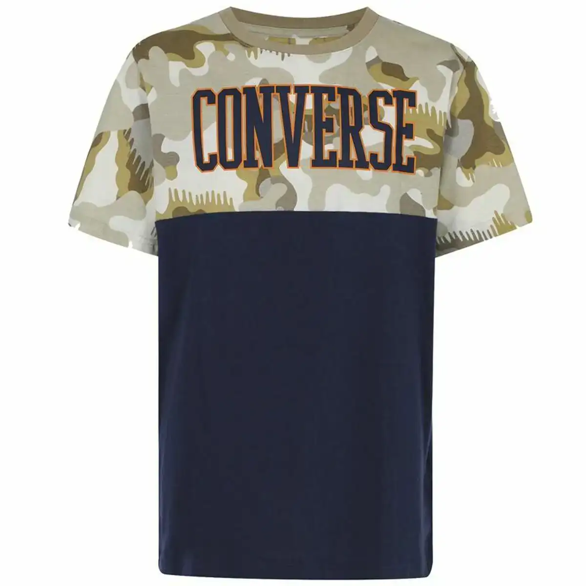 Shirt a manches courtes enfant converse blocked camo blue marine_3026. Bienvenue chez DIAYTAR COTE D'IVOIRE - Où le Shopping Rime avec Diversité. Plongez dans notre univers de produits et découvrez des trésors qui représentent la richesse culturelle du Côte d'Ivoire.