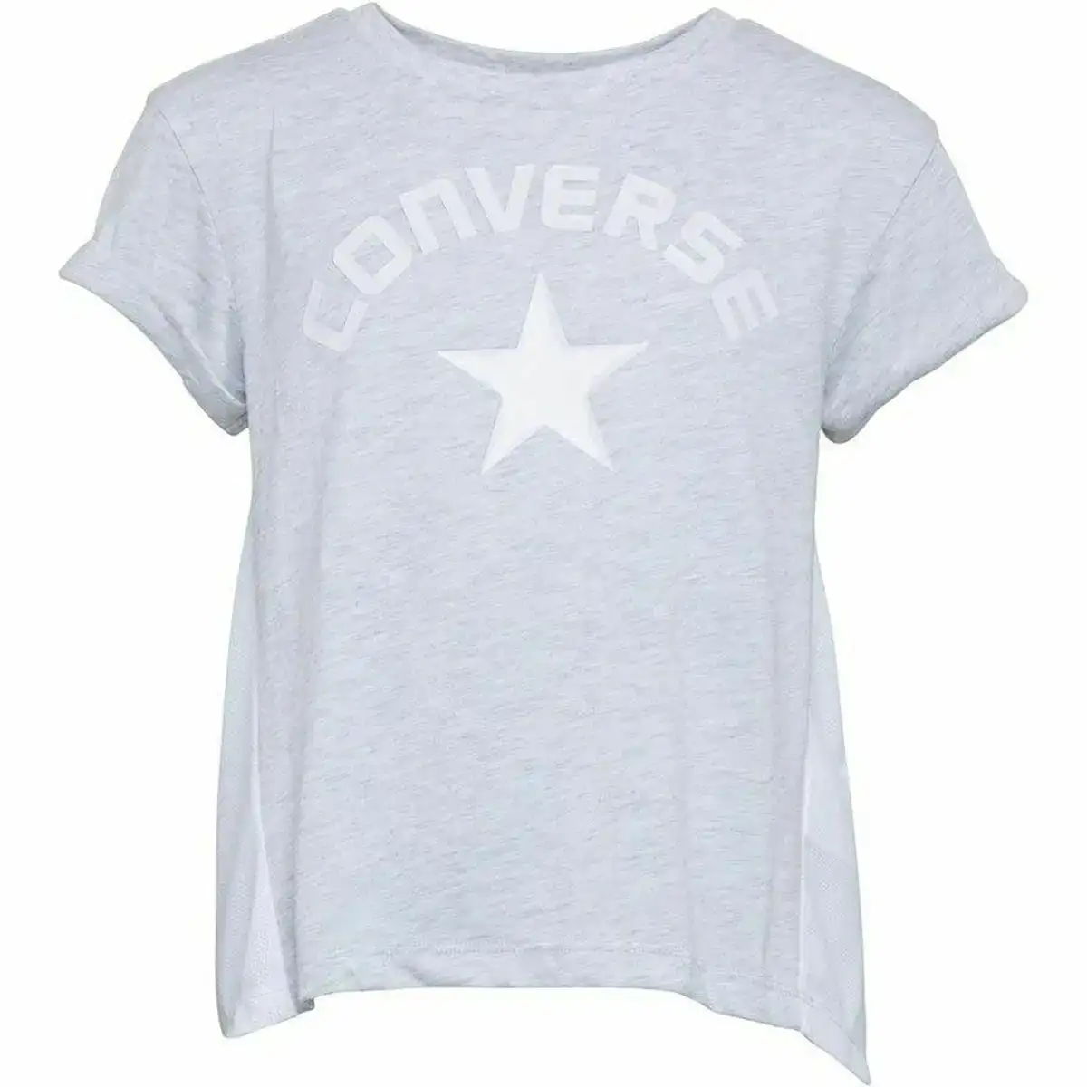 Shirt a manches courtes enfant converse mix flyaway gris clair_1291. DIAYTAR COTE D'IVOIRE - L'Art de Vivre avec Authenticité. Explorez notre gamme de produits artisanaux et découvrez des articles qui apportent une touche unique à votre vie.