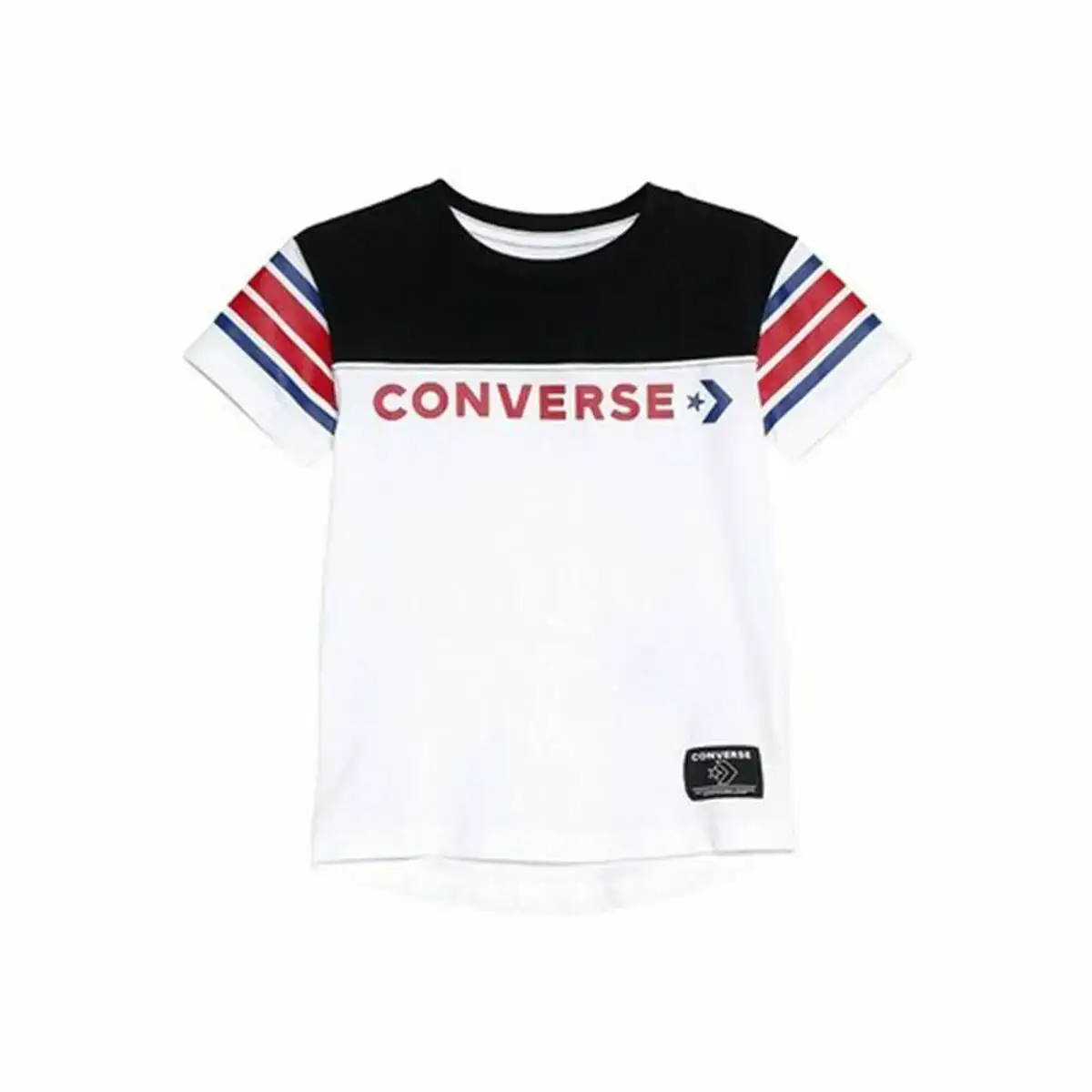 Shirt a manches courtes enfant converse retro sport blanc_8864. Découvrez DIAYTAR COTE D'IVOIRE - Votre Destination de Shopping Inspirée. Naviguez à travers nos offres variées et trouvez des articles qui reflètent votre personnalité et vos goûts.